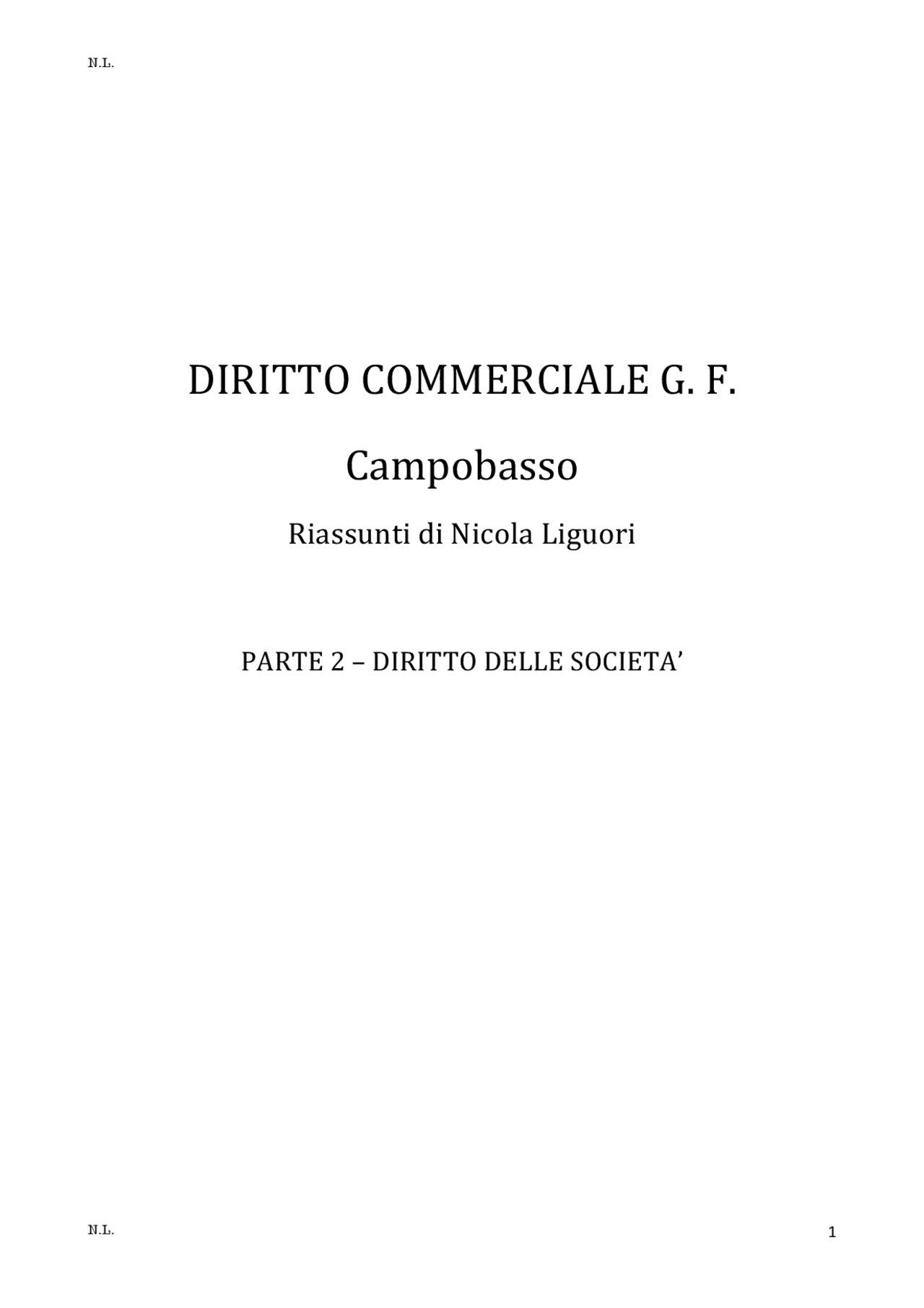 diritto commerciale campobasso ultima edizione