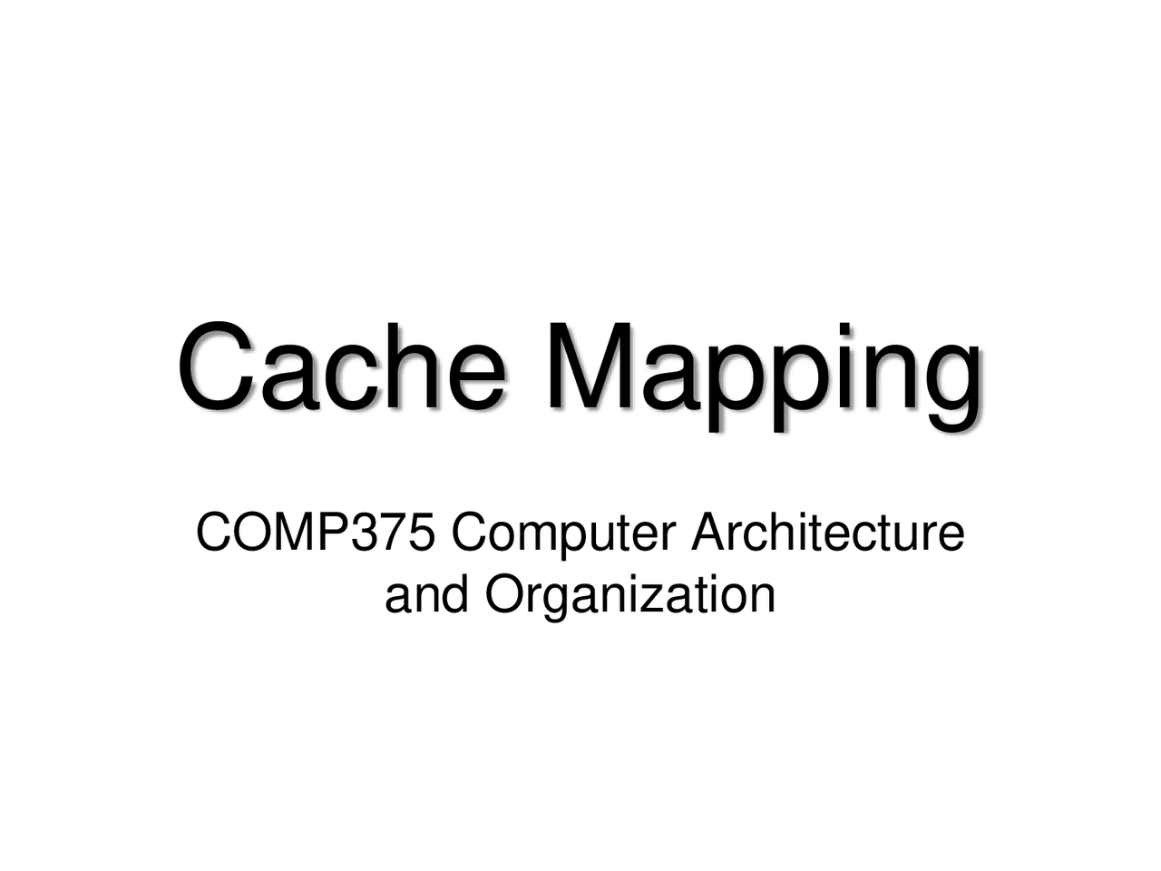 Computer architecture and organization for computer science student ...