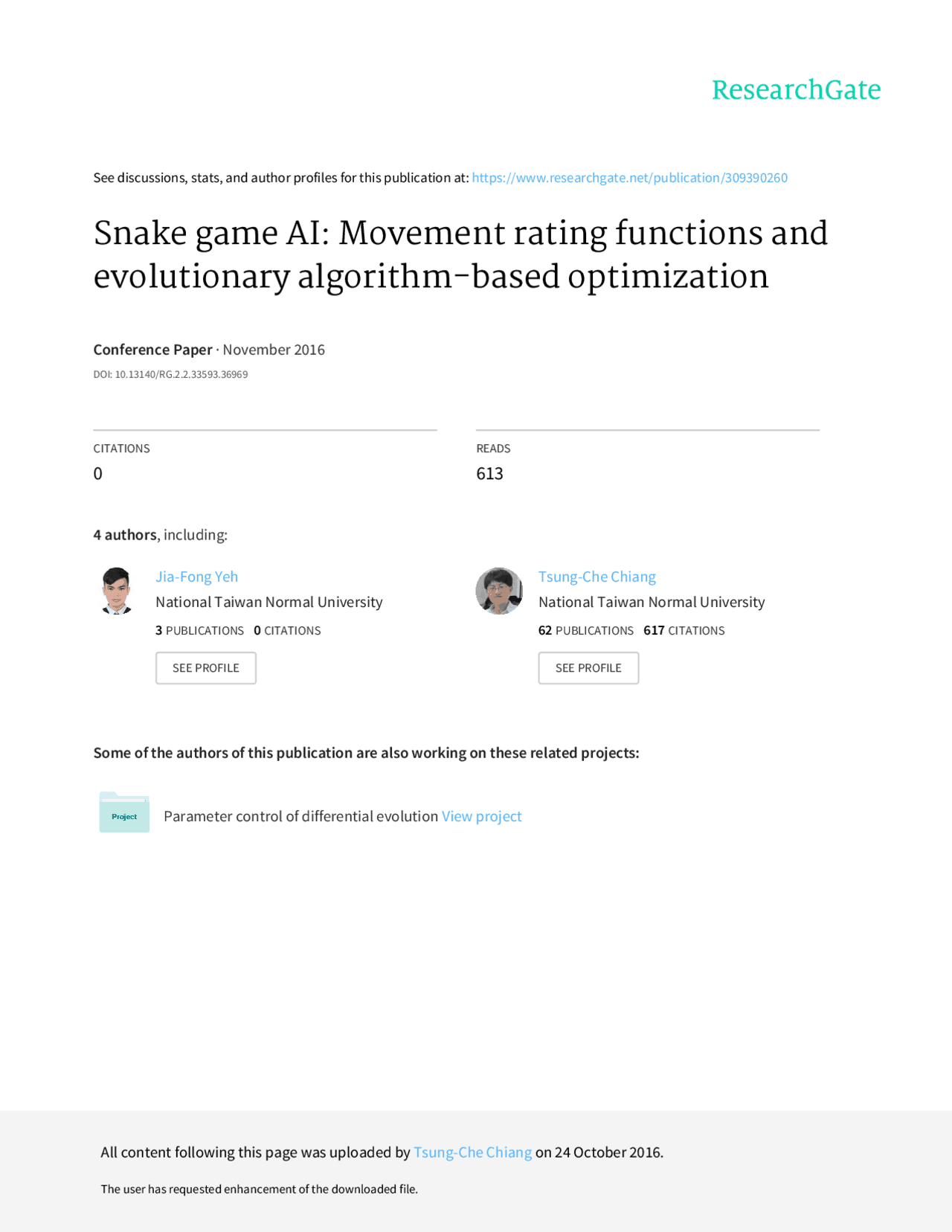 Data mining algorithm genetic algorithm - Docsity