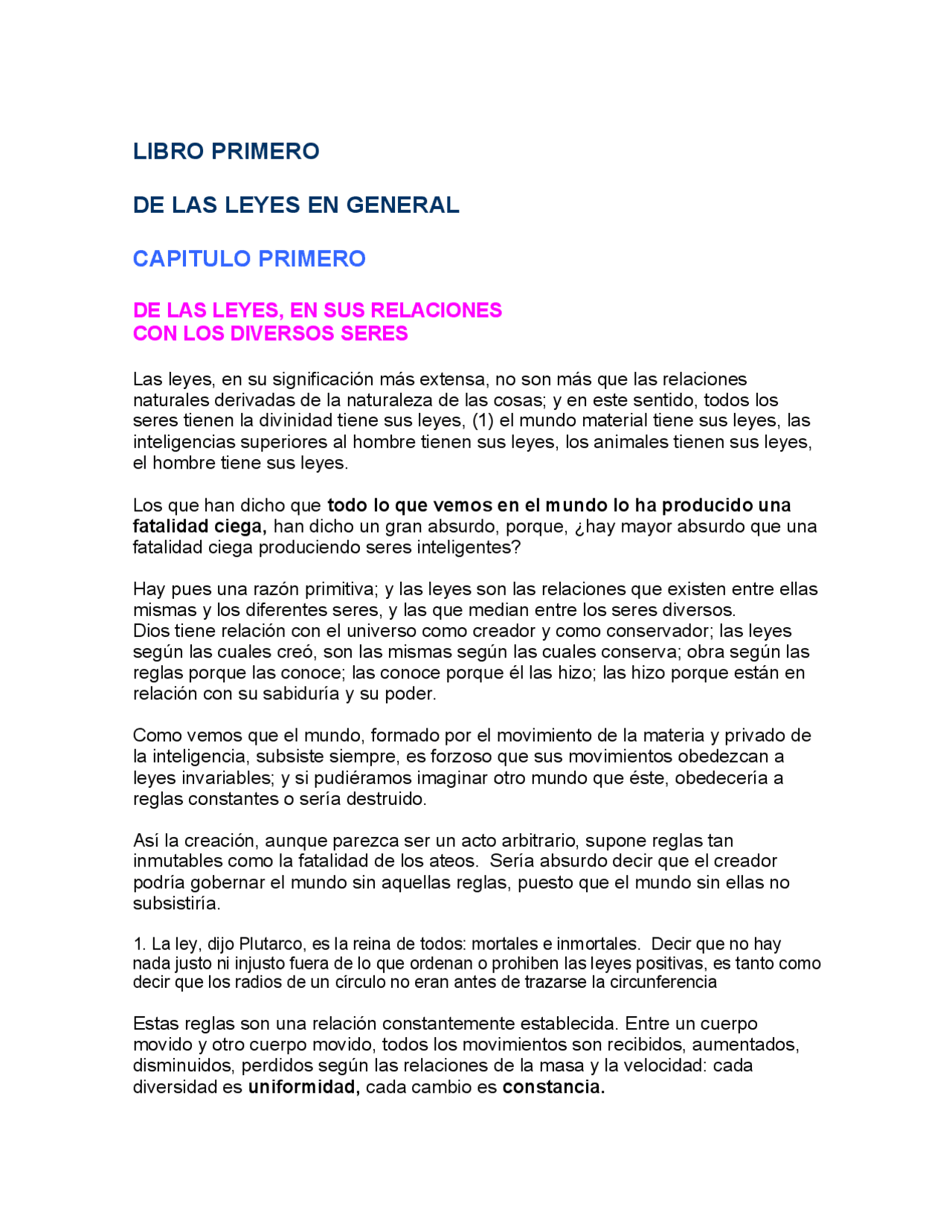 El Espiritu De Las Leyes Docsity