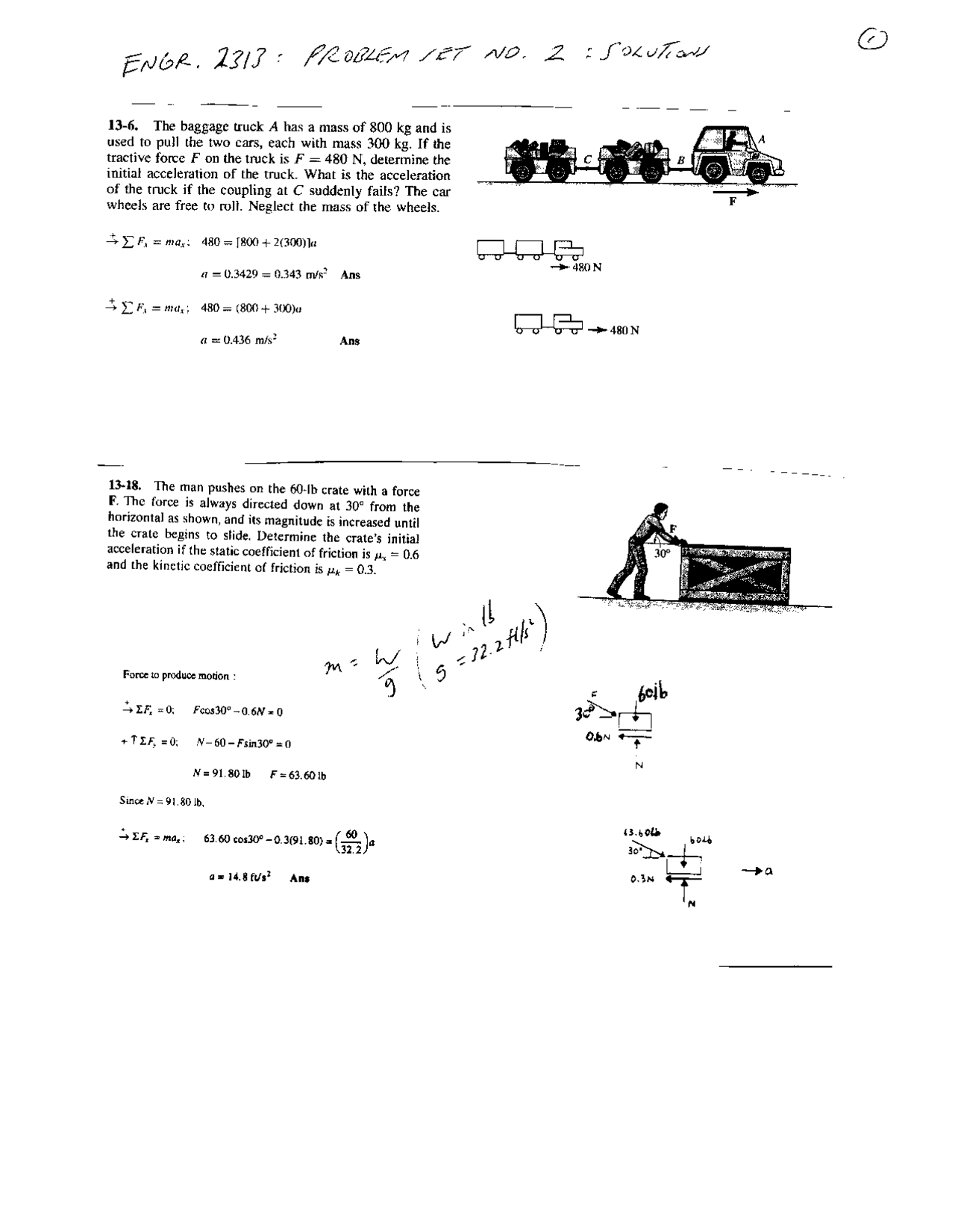DYNAMICS solution manual - Docsity