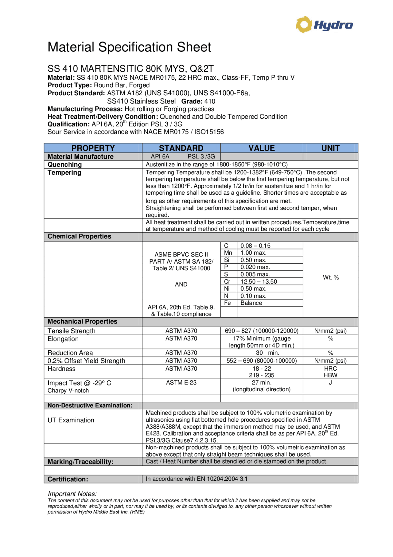 Material Specification Sheet Docsity Material Specification Sheet Docsity
