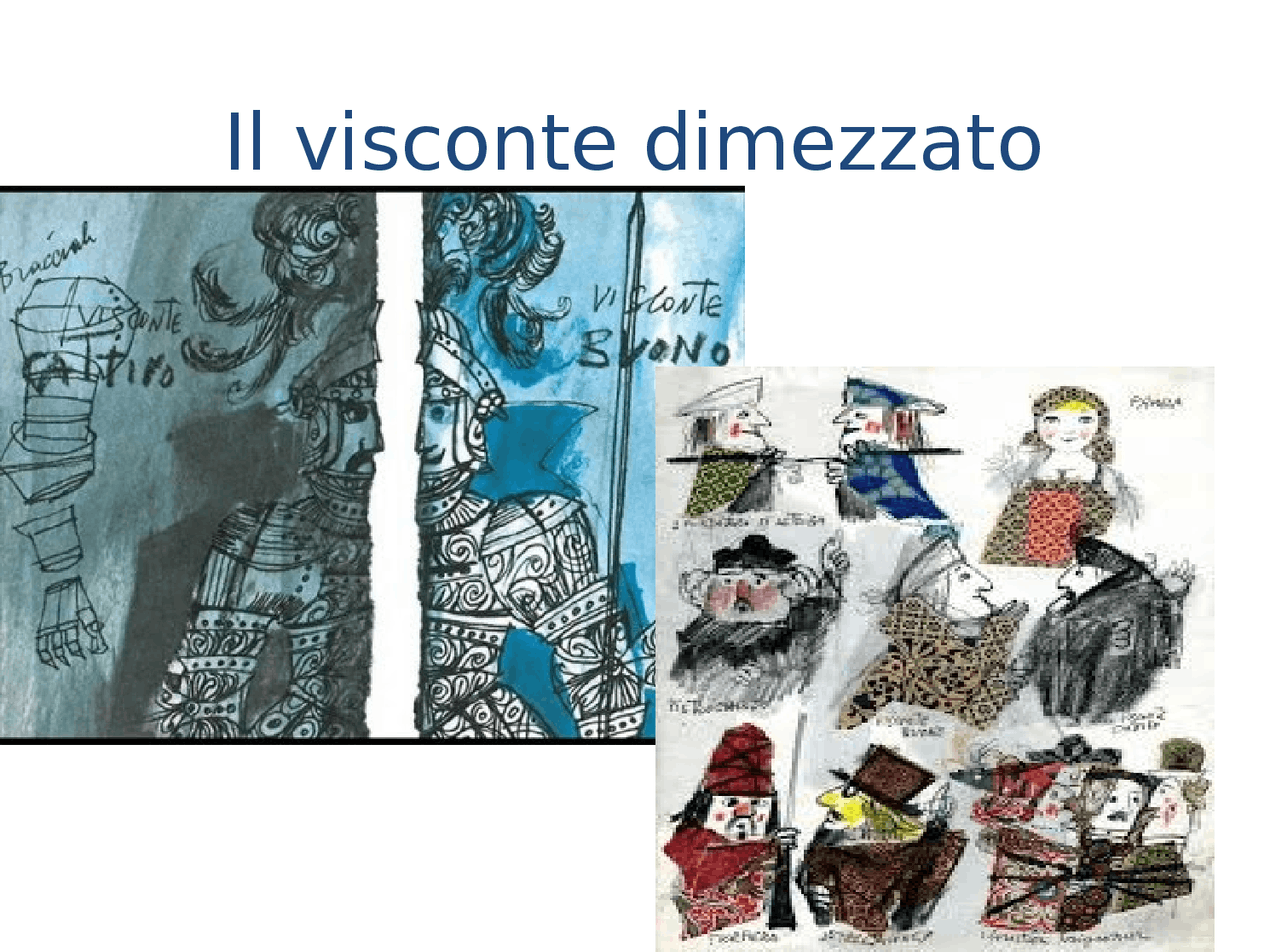 Il visconte dimezzato | Schemi e mappe concettuali di Italiano - Docsity