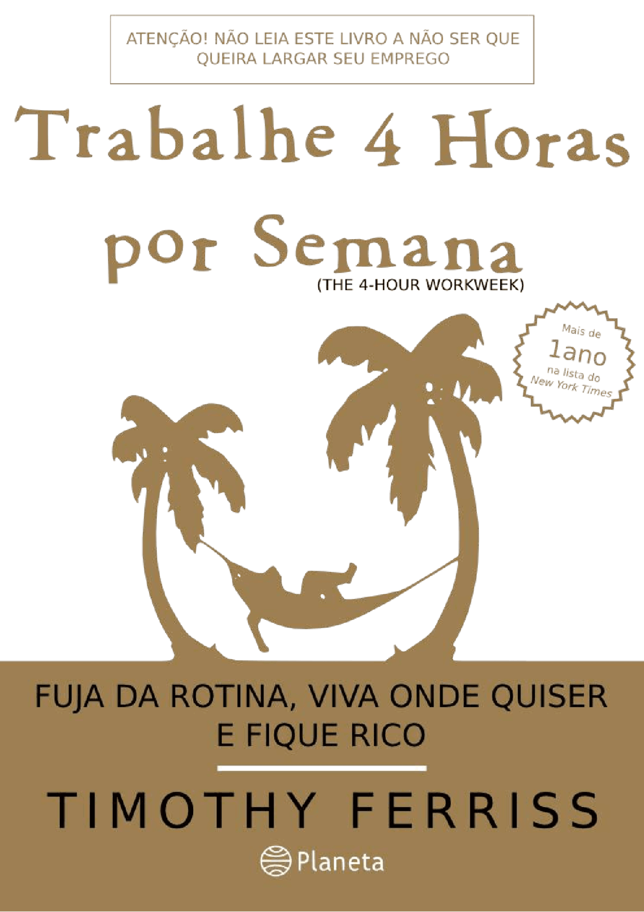 Livro trabalhe 4 horas por dia - Docsity