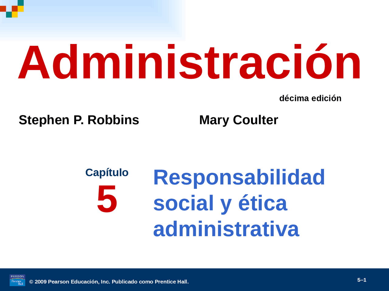 Administracion Robbins - Docsity