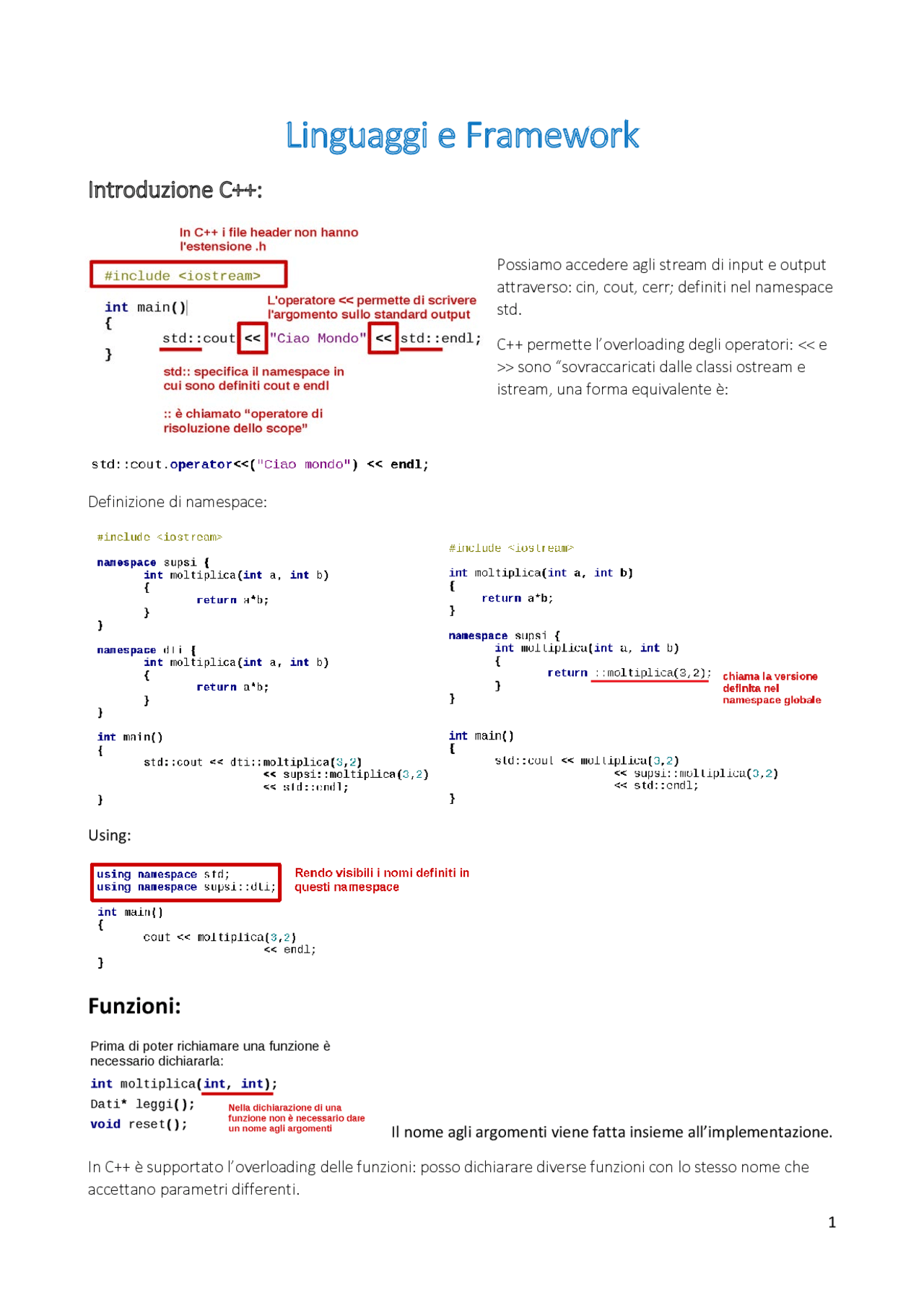Introduzione approfondita del linguaggio c++ con spiegazione aggiuntiva ...
