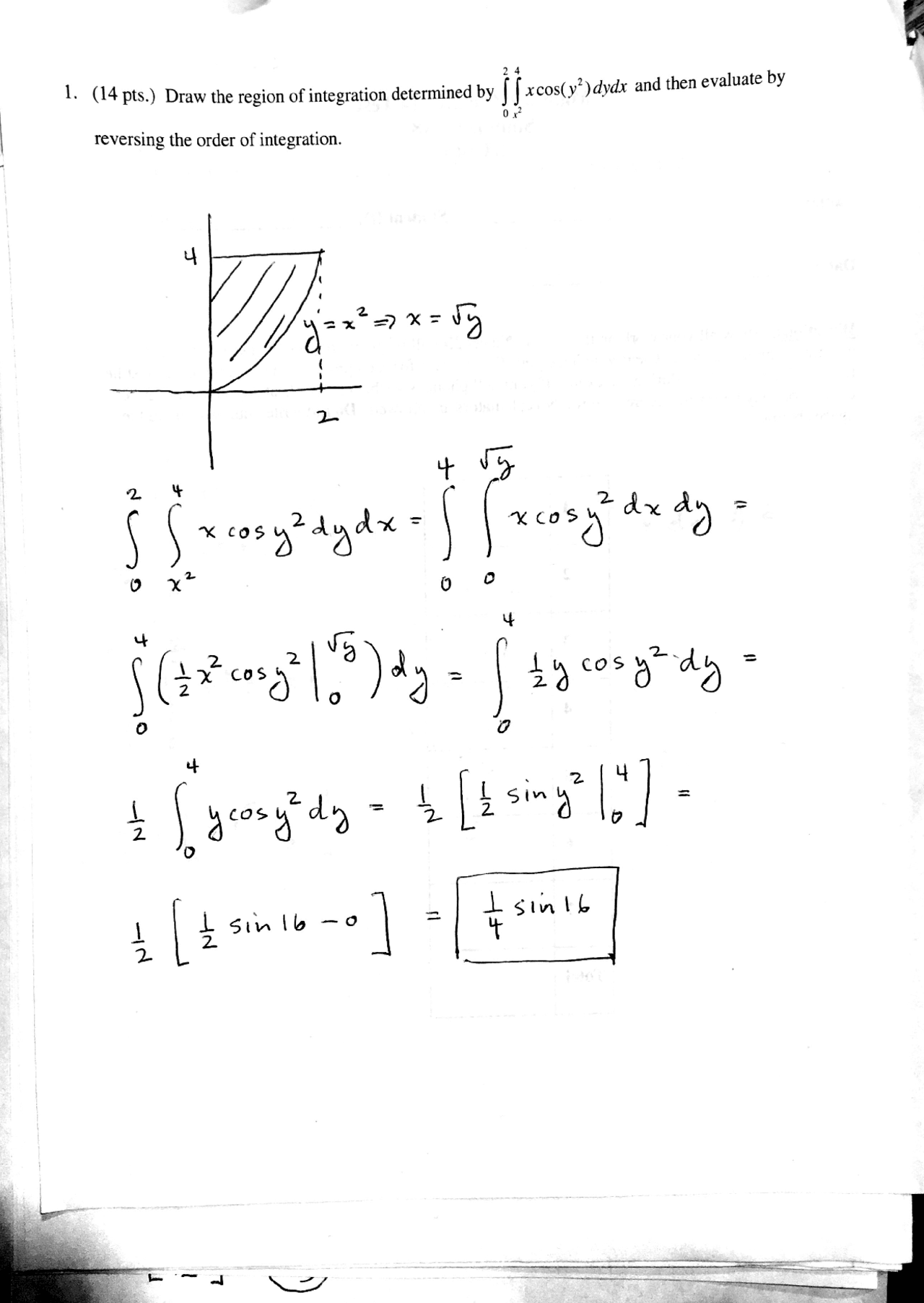MATH 250. Calculus III (3) CSUN Catalog MATH EXAM 3 Docsity