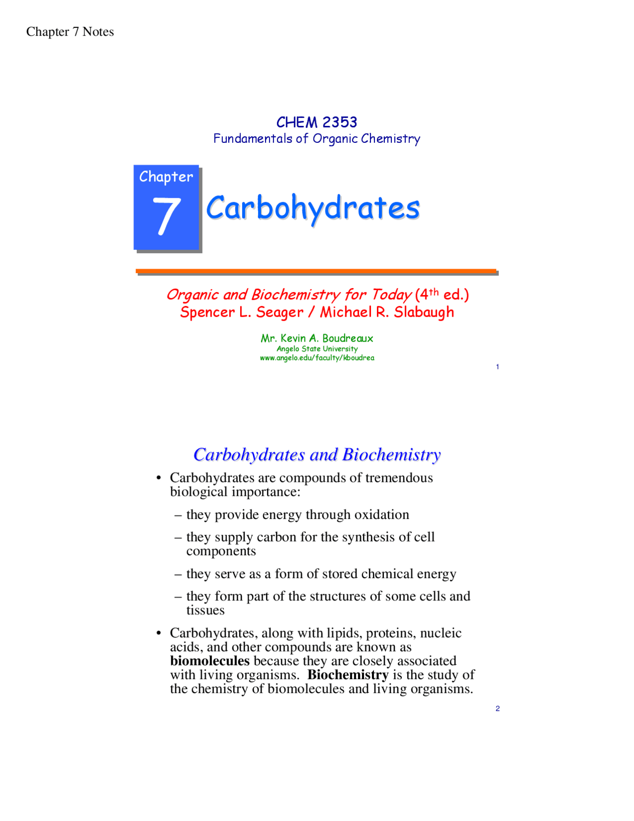 Bsc Notes.pdf Carbohydrates notes for Bsc botany 1st year | Exams Techniques and ...