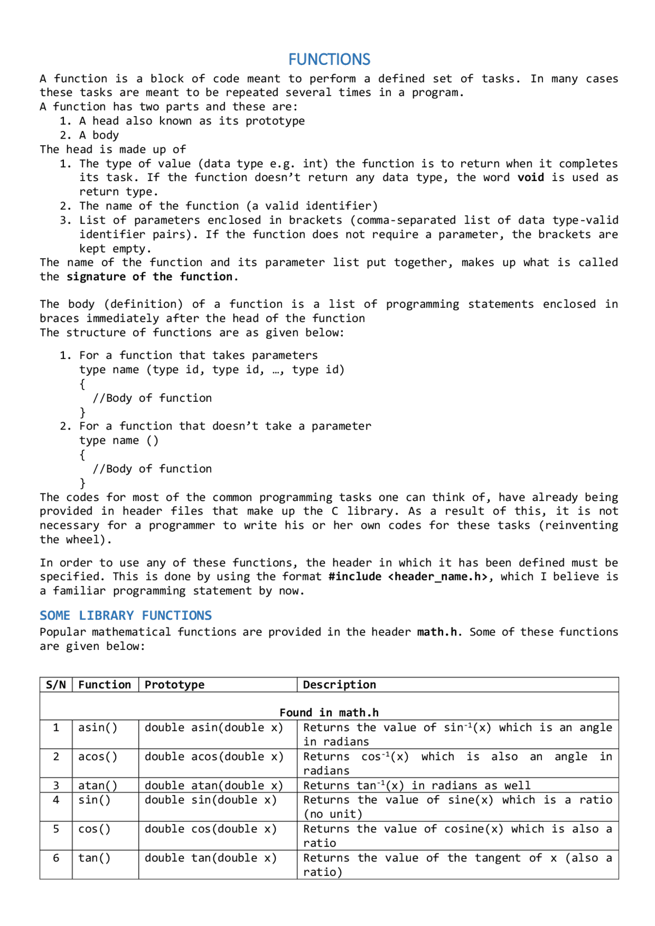 C programming data structure and algorithms - Docsity