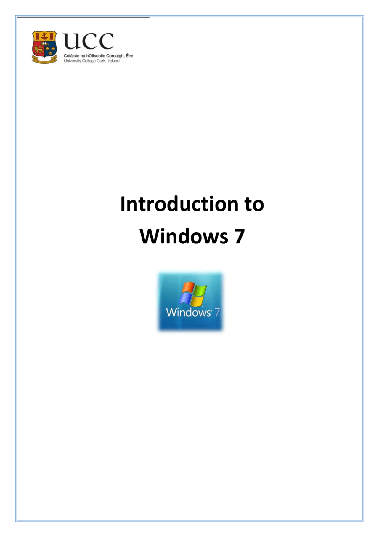 Microsoft Window 7 Complete Guidense - Docsity