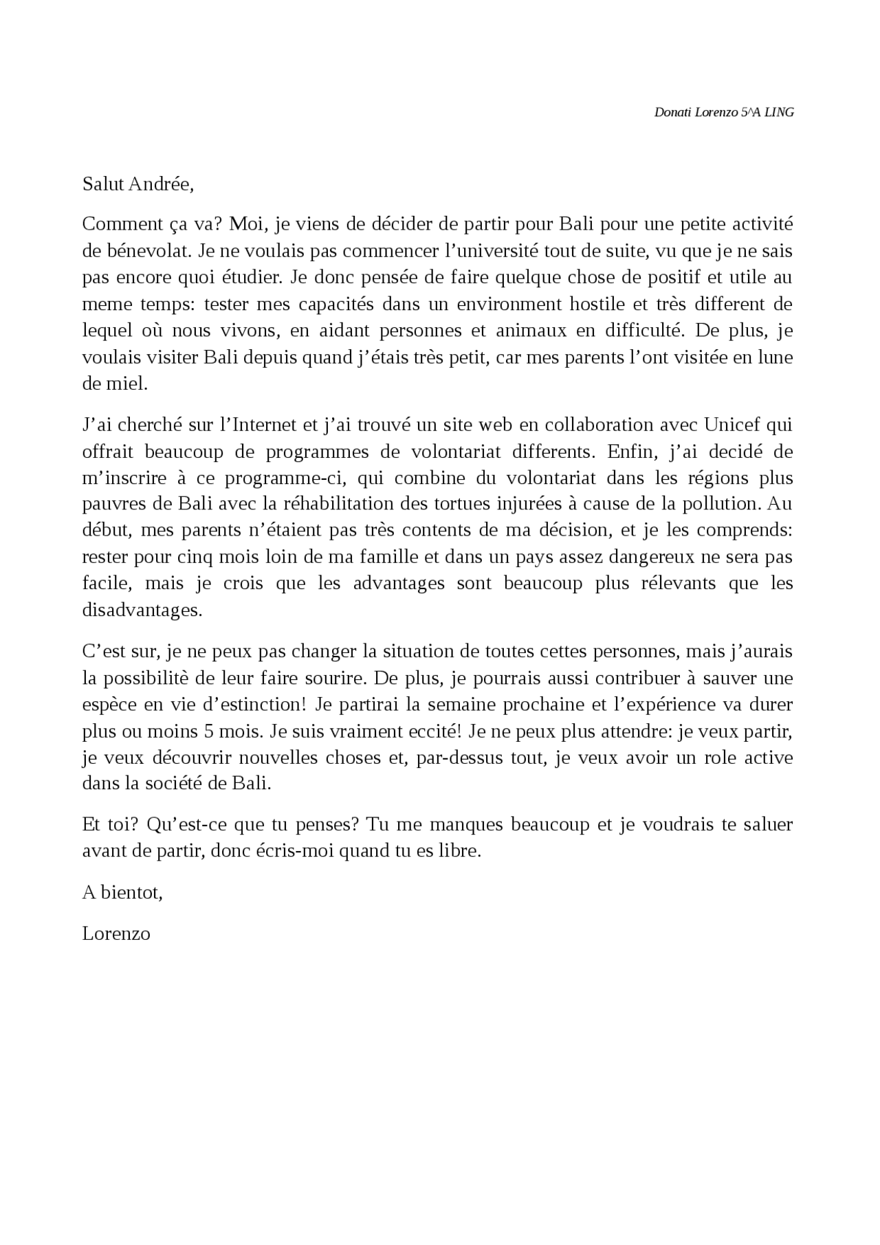 Come Fare Una Produzione Scritta In Francese