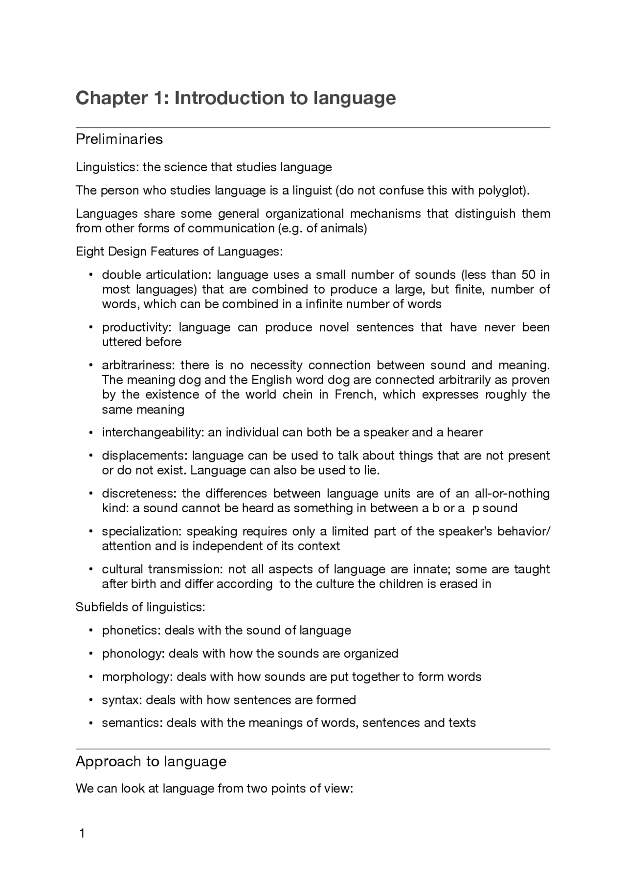 Understanding Language Structures Understanding Language Structure, Interaction, and Variation | Appunti ...