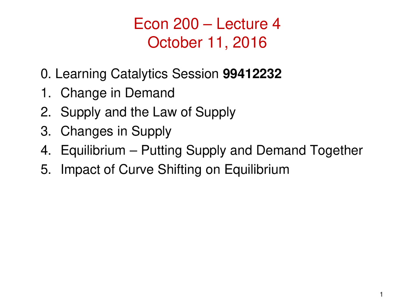 Principles of Microeconomics | Lecture notes Economics | Docsity