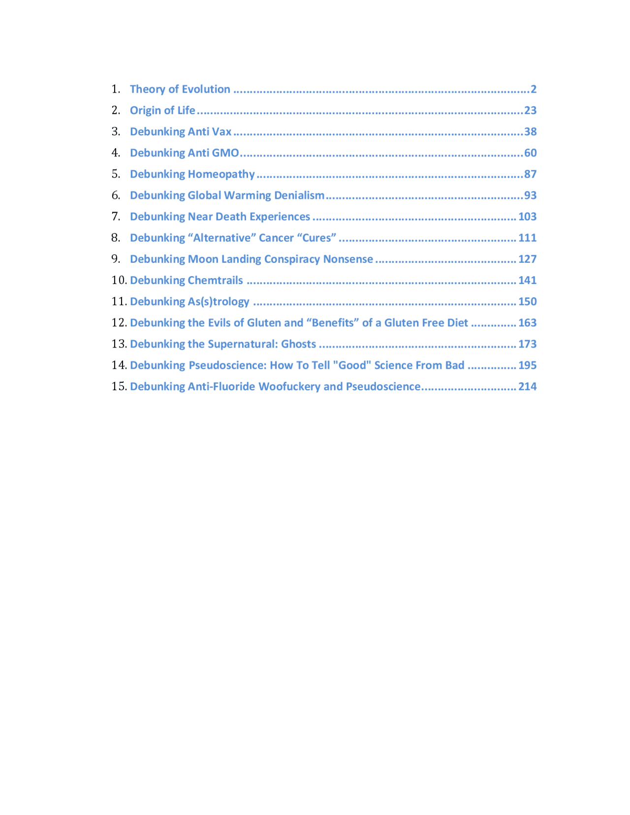 The New Horsemen Debunking FAQ | Summaries Biology | Docsity