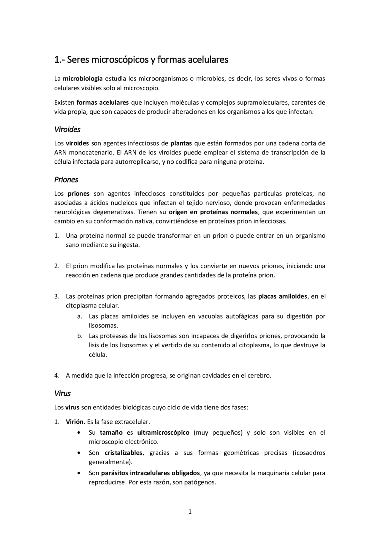 Tema 14 - Microbiología...... - Docsity