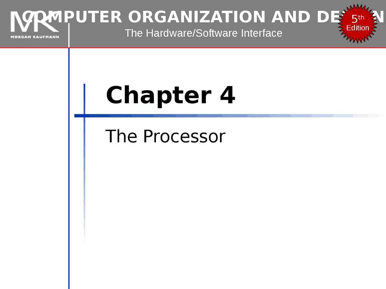 Slide chapter 4 the processor - Docsity