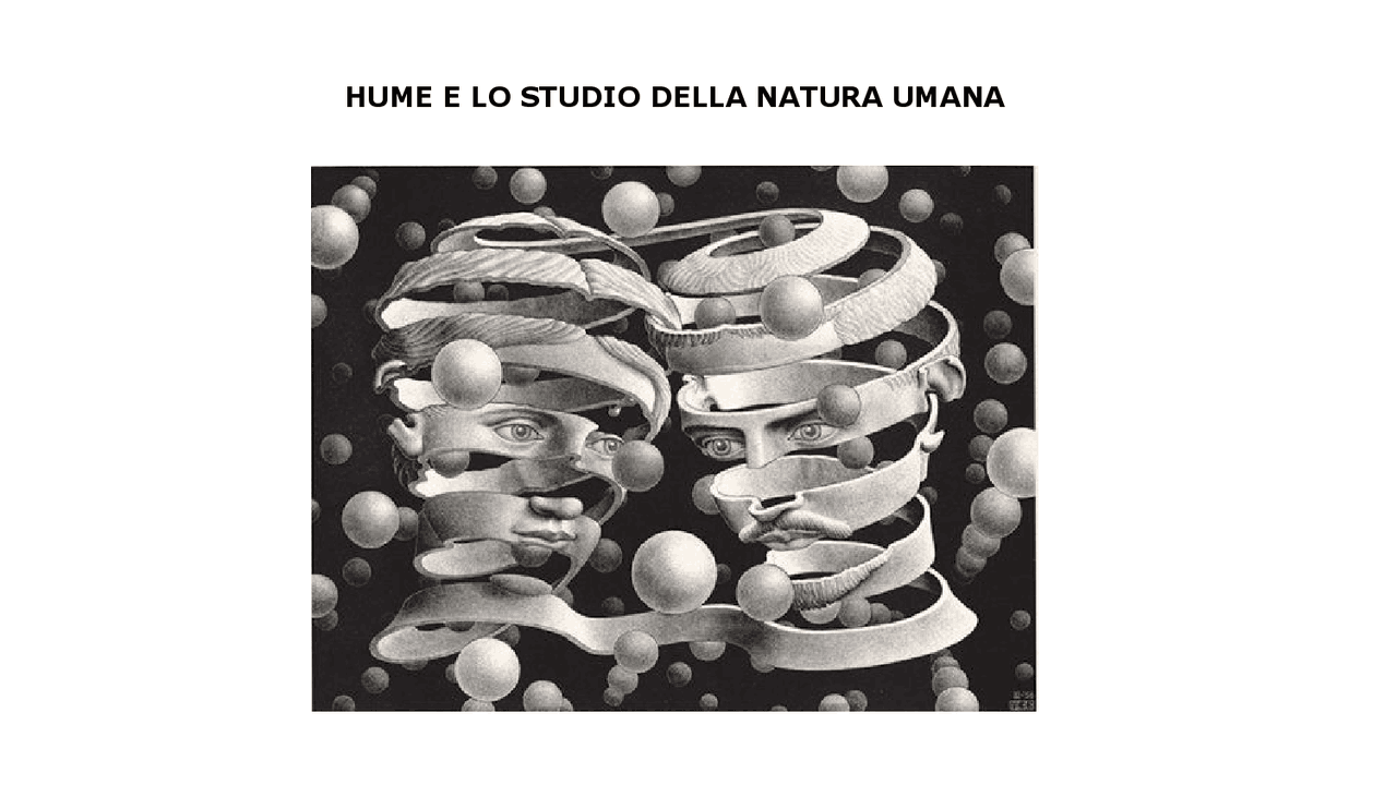 trattato sulla natura umana hume