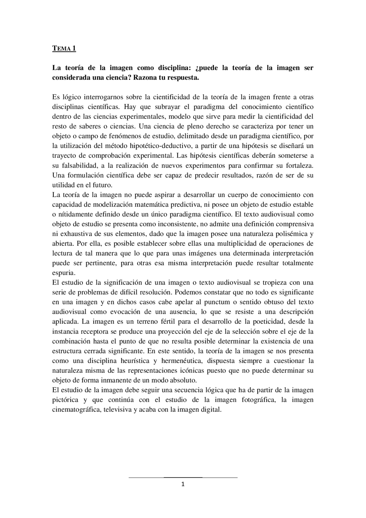 Apuntes de Teoria de la Imagen | Guías, Proyectos, Investigaciones de ...