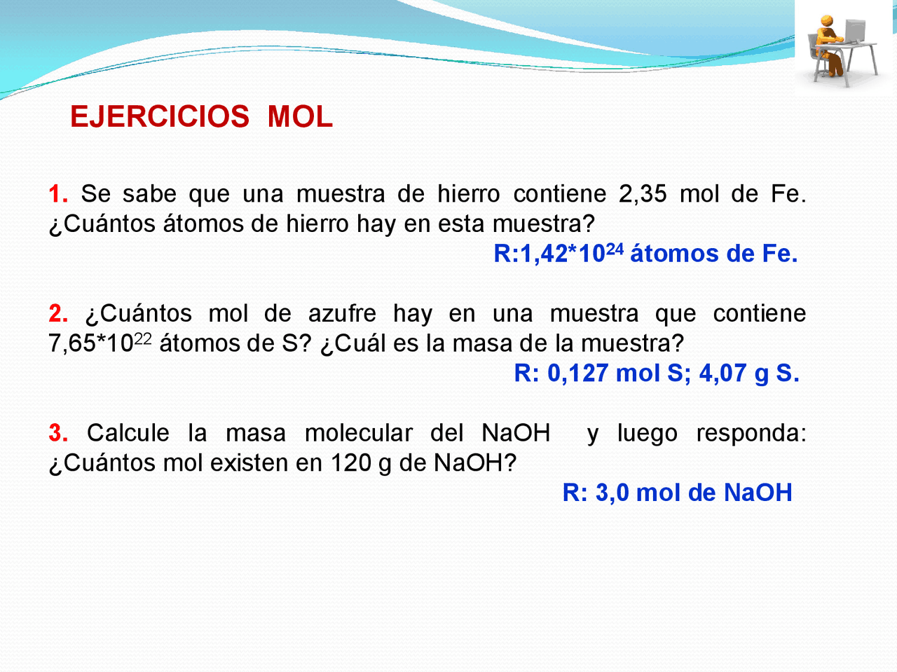 Molaridad Ejercicios Ejercicios molaridad - Docsity