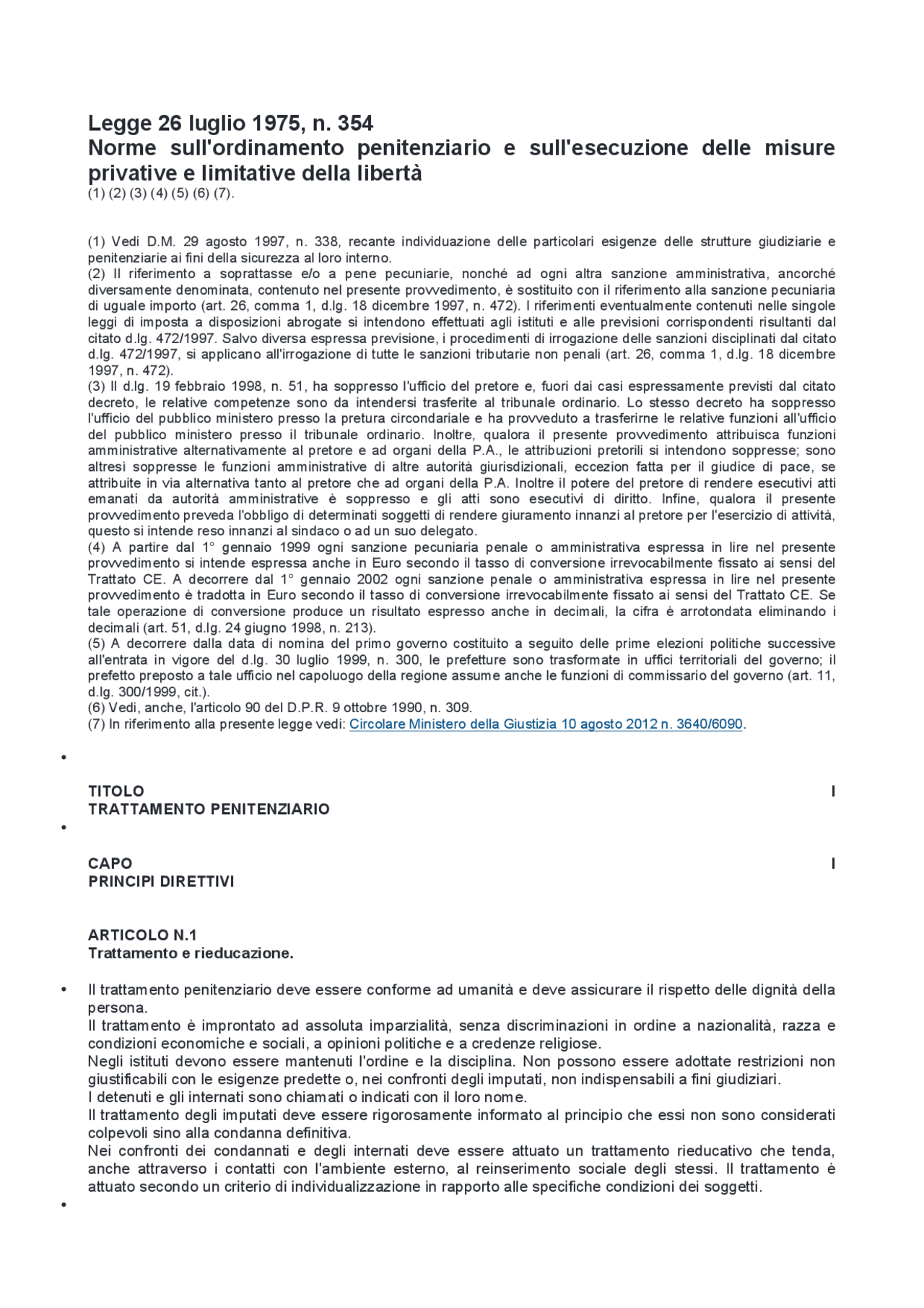 Ordinamento penitenziario Docsity