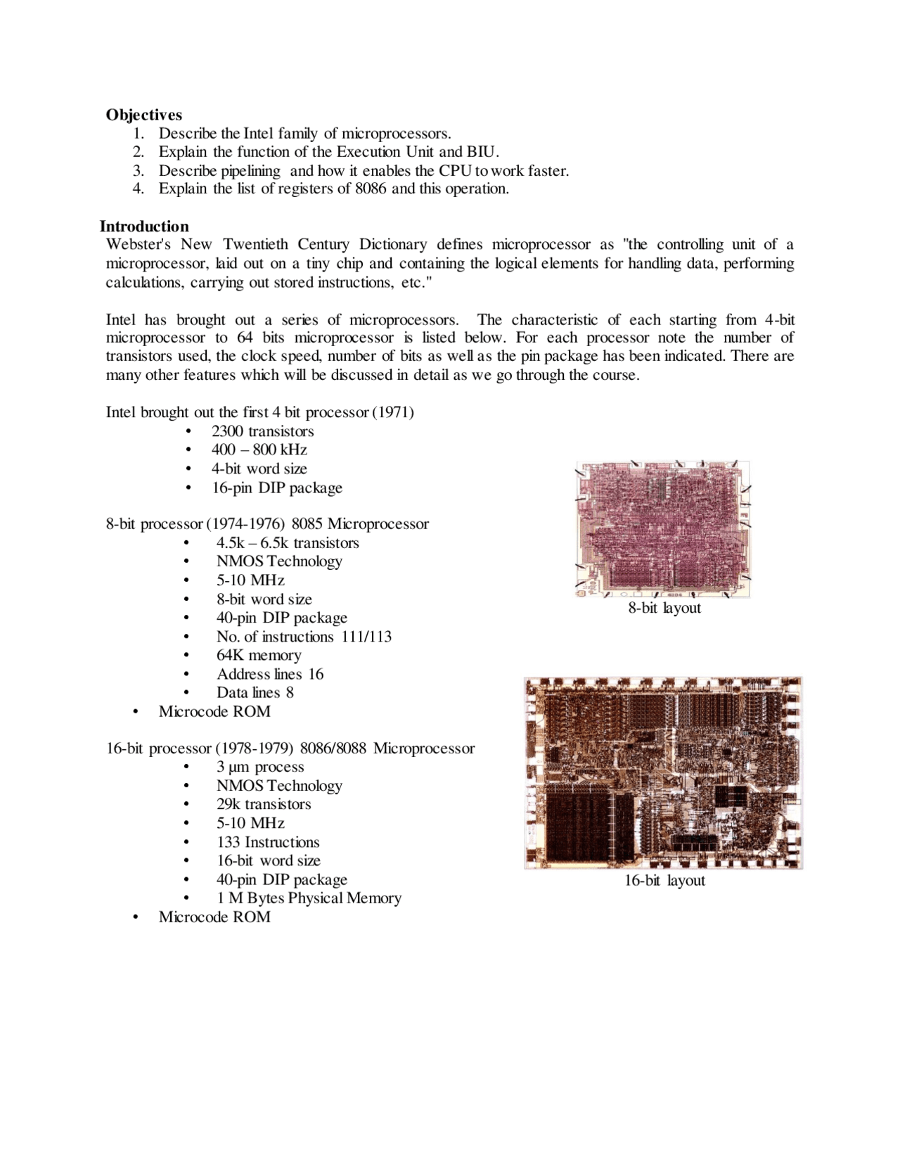 VTU 4th SEM MICROPROCESSOR AND MICRO-CONTROLLERS - Docsity