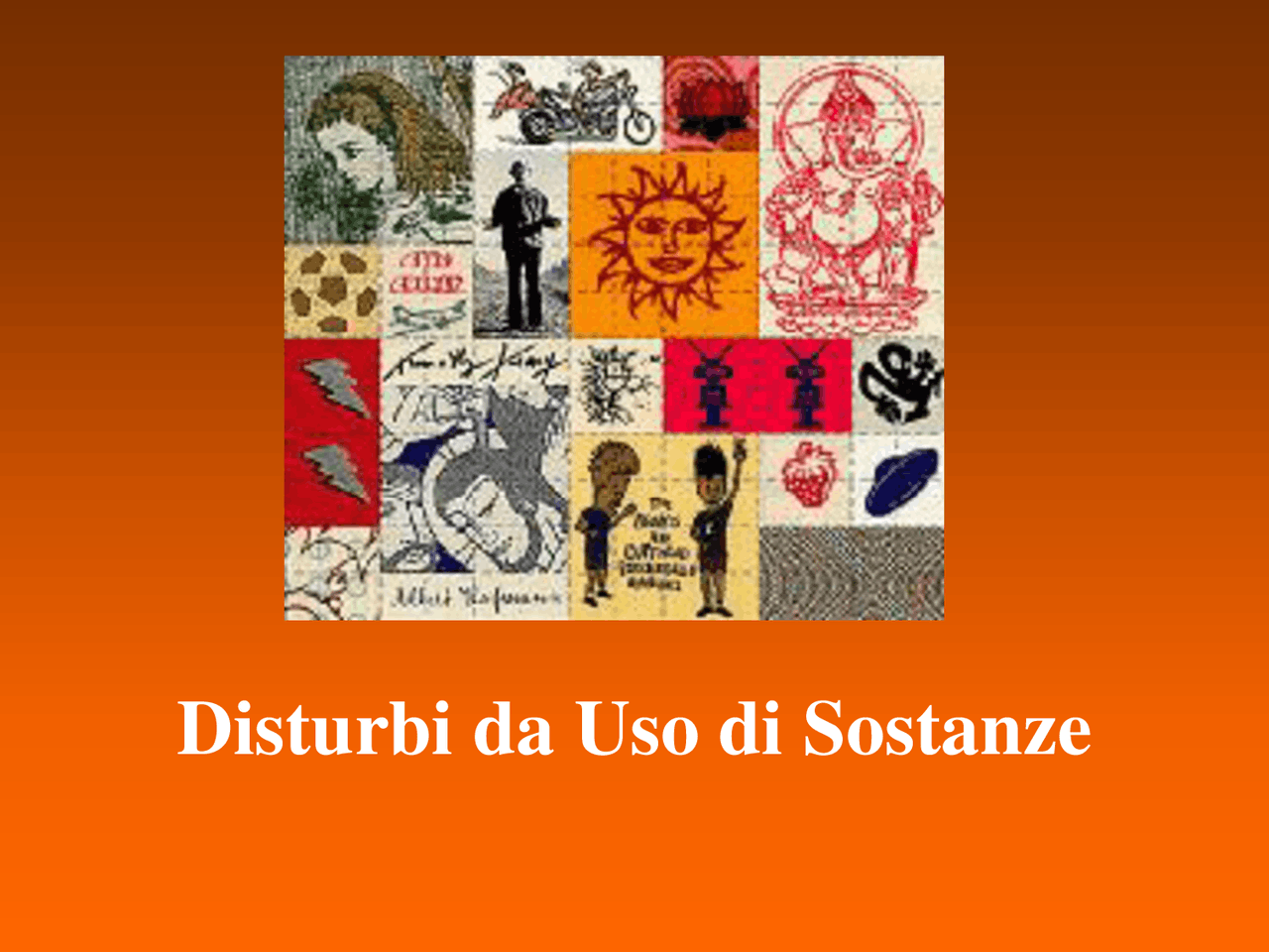 Disturbo da uso di sostanze - Docsity