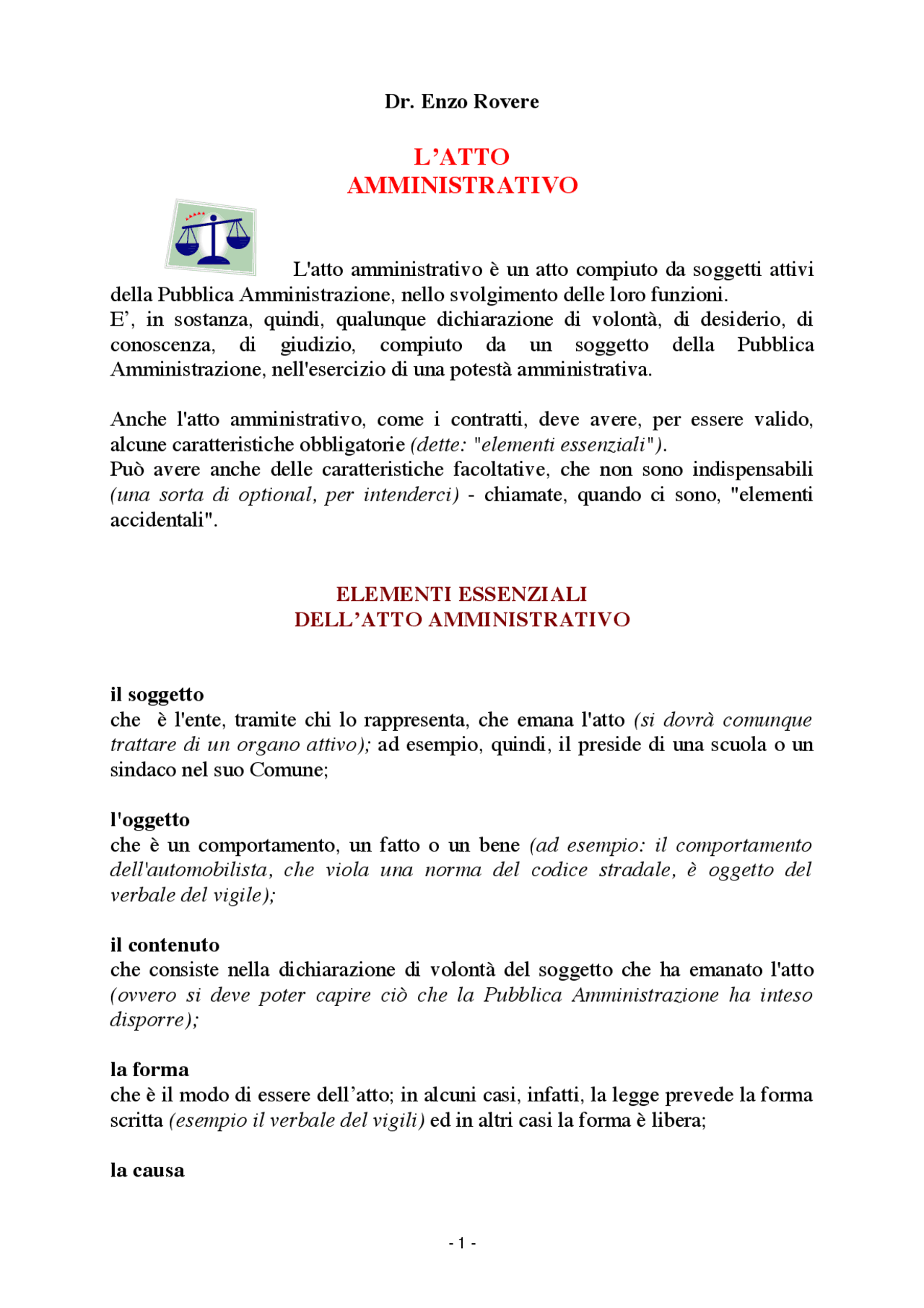 Atto amministrativo Docsity Atto amministrativo Docsity