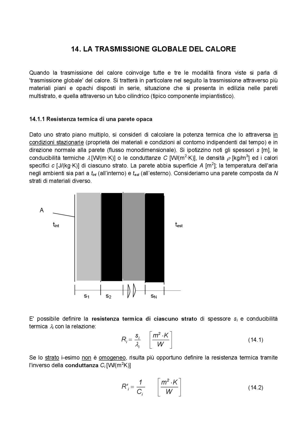 Trasmissione del Calore Docsity