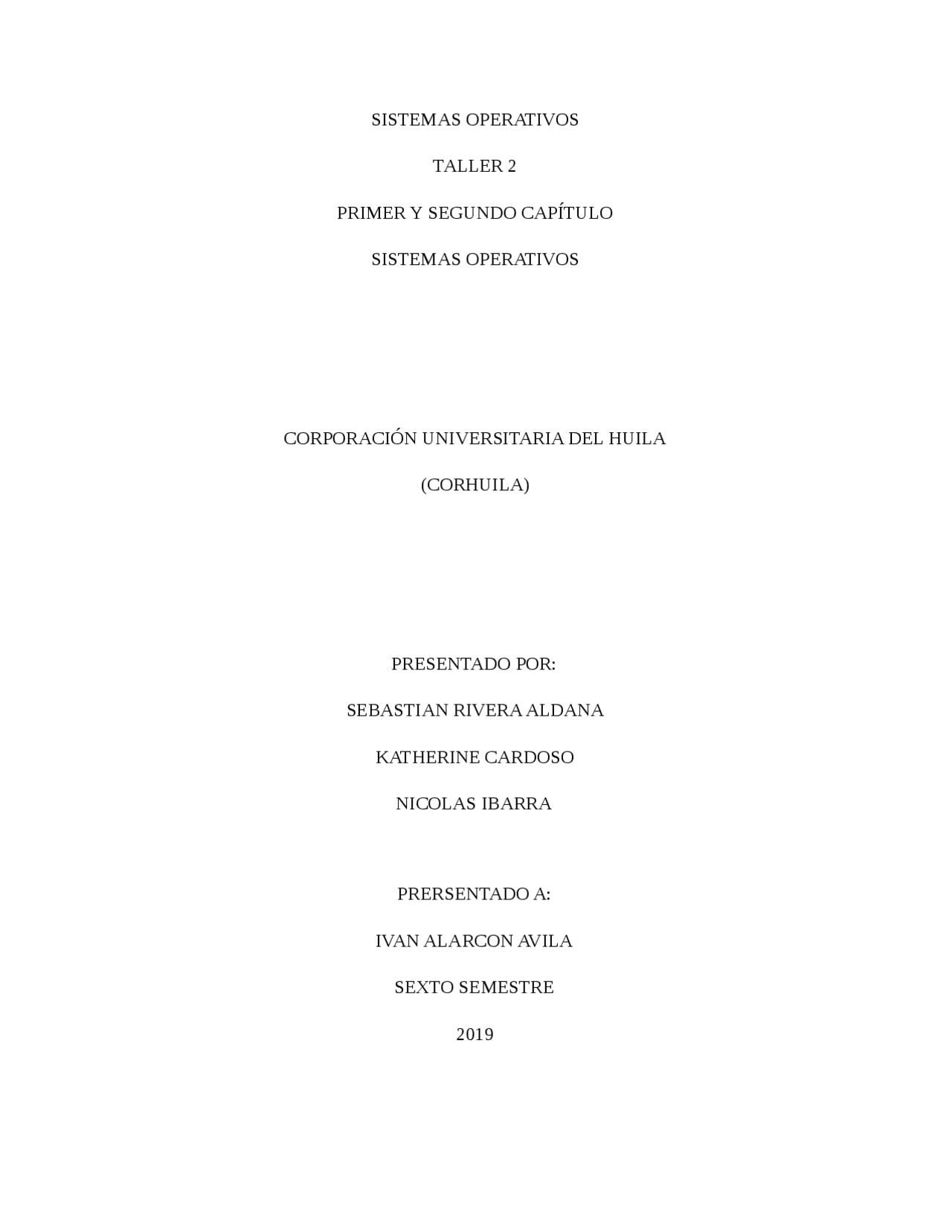 Guía Sistemas Operativos - Docsity
