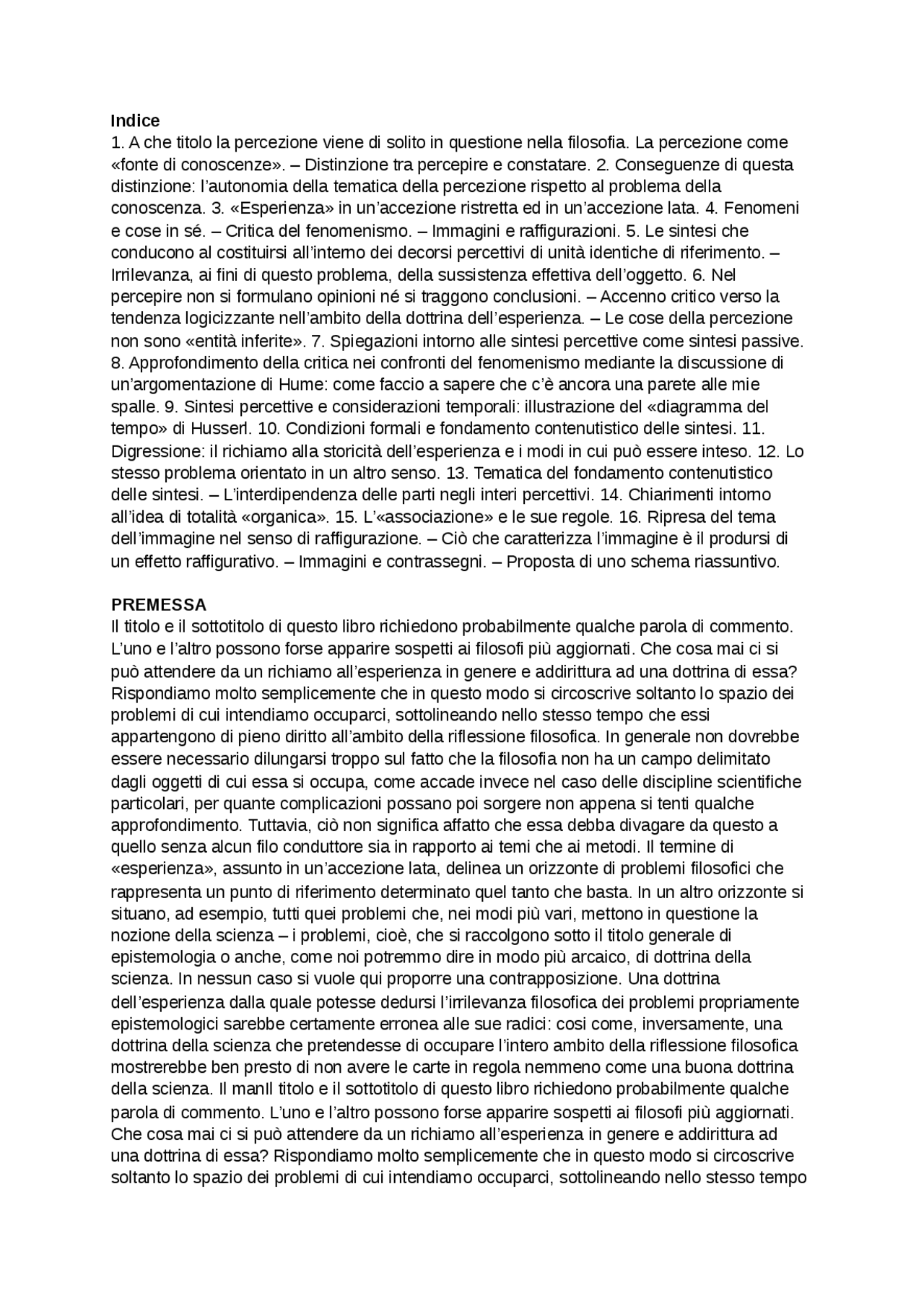 Elementi di una dottrina Docsity