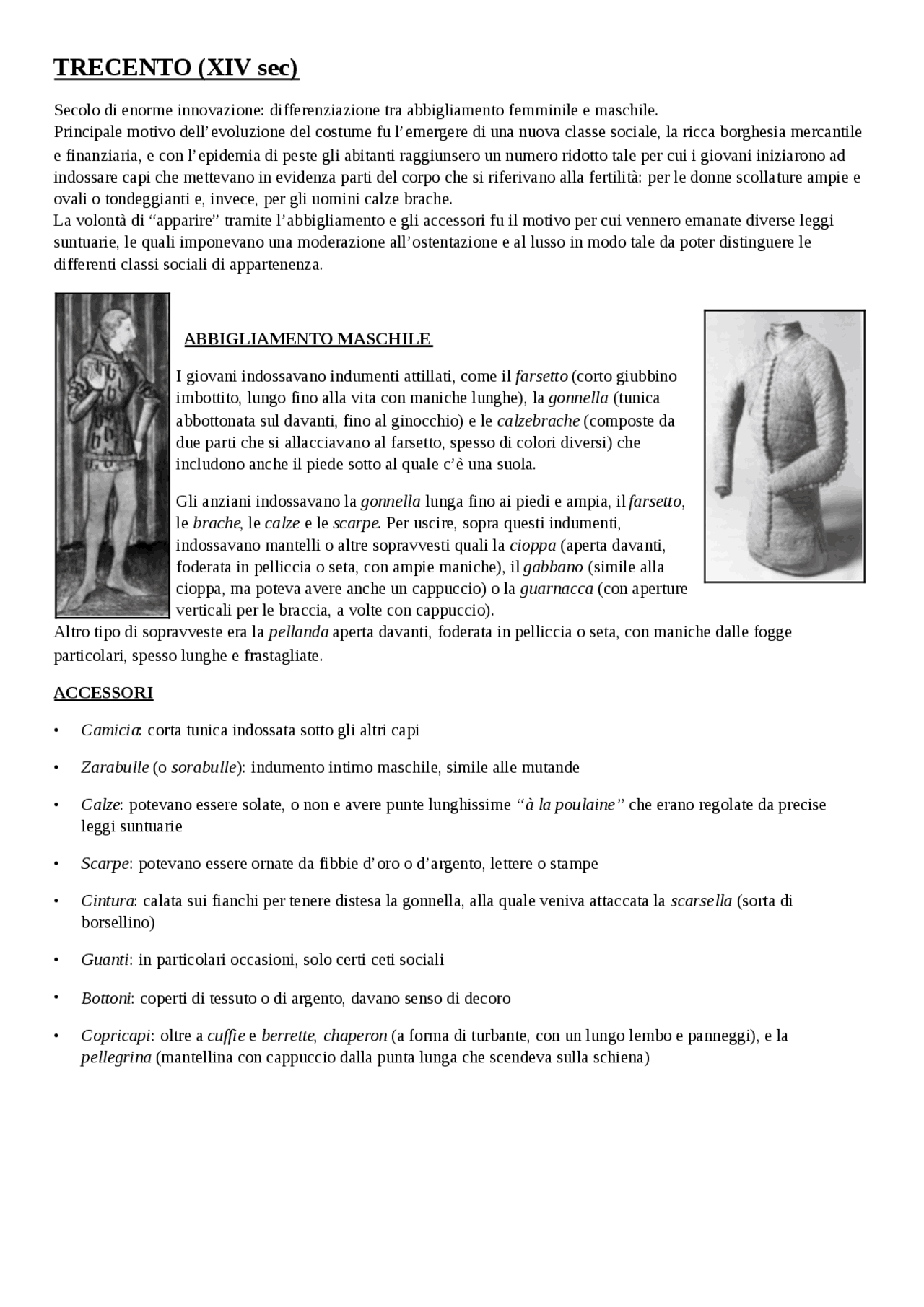 Storia della moda e del costume Maugeri Docsity Storia della moda e del costume Maugeri Docsity