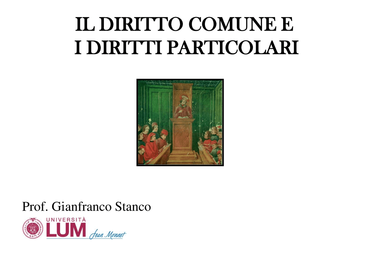 Storia del diritto medievale e moderno - Docsity
