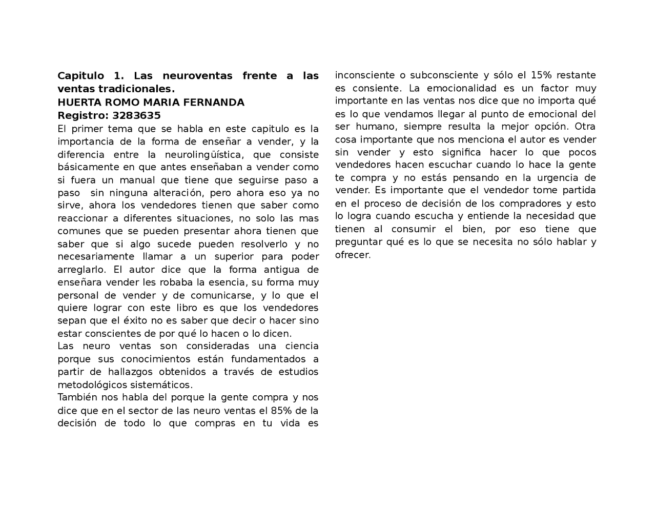Vendele A La Mente No A La Gente Capitulo 2 Docsity