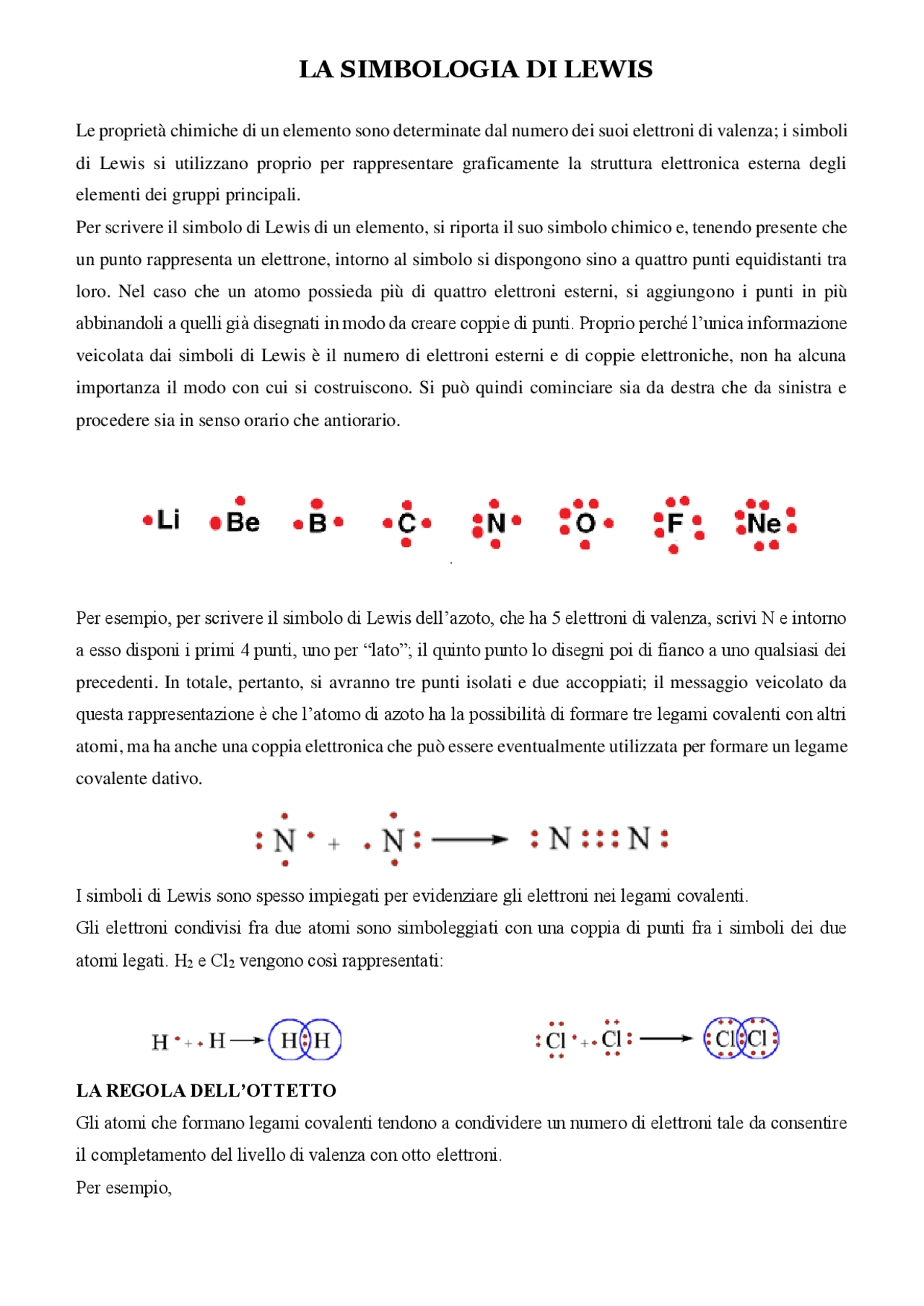 Cosa Afferma La Regola Dell Ottetto