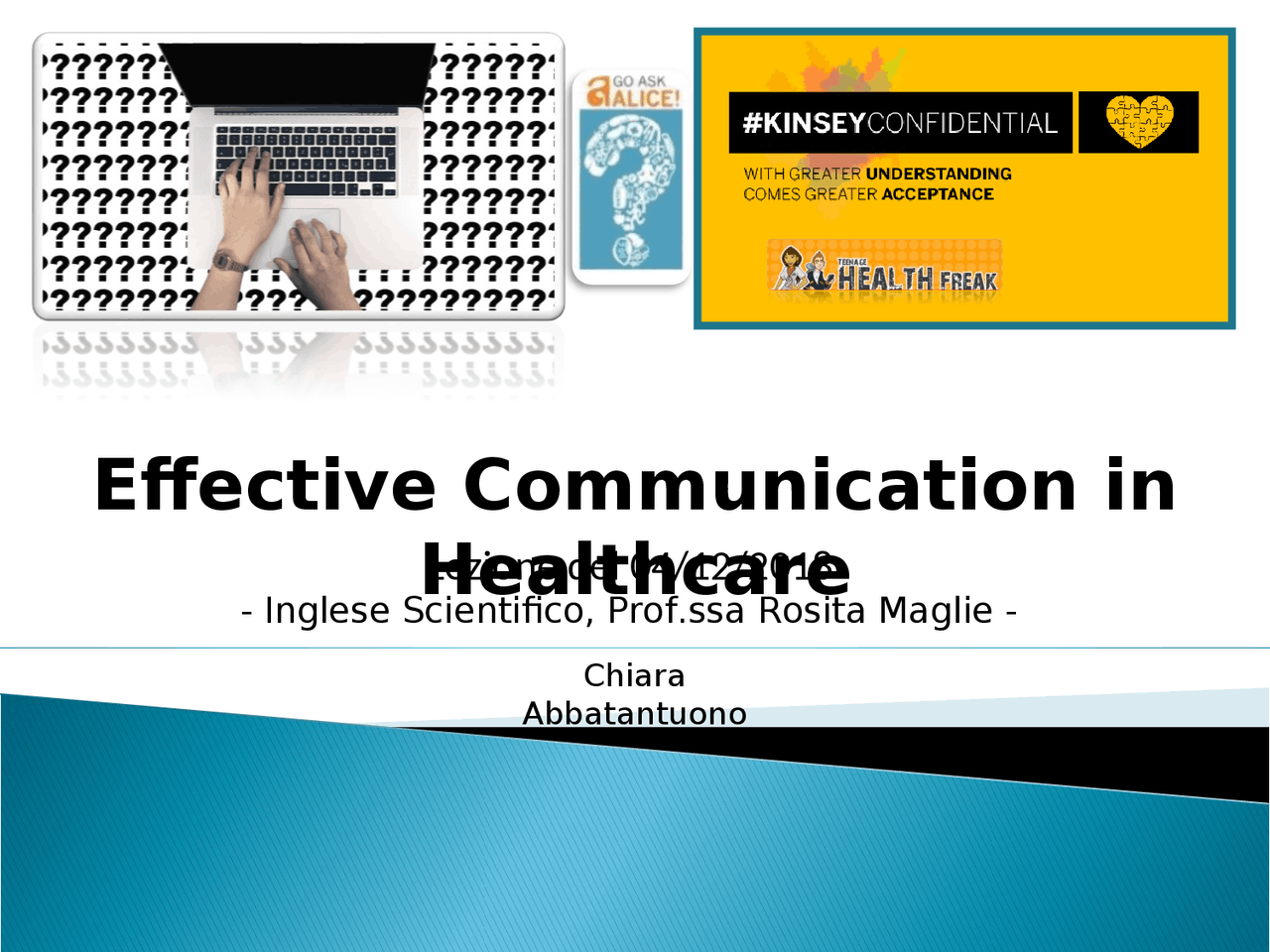 Effective Communication in Healthcare - Docsity