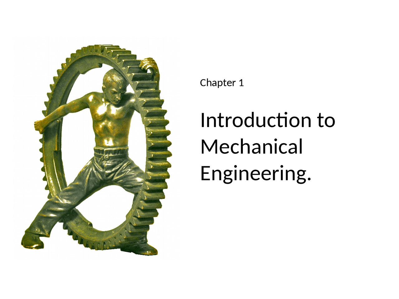 Introduction To Mechanical Engineering Docsity