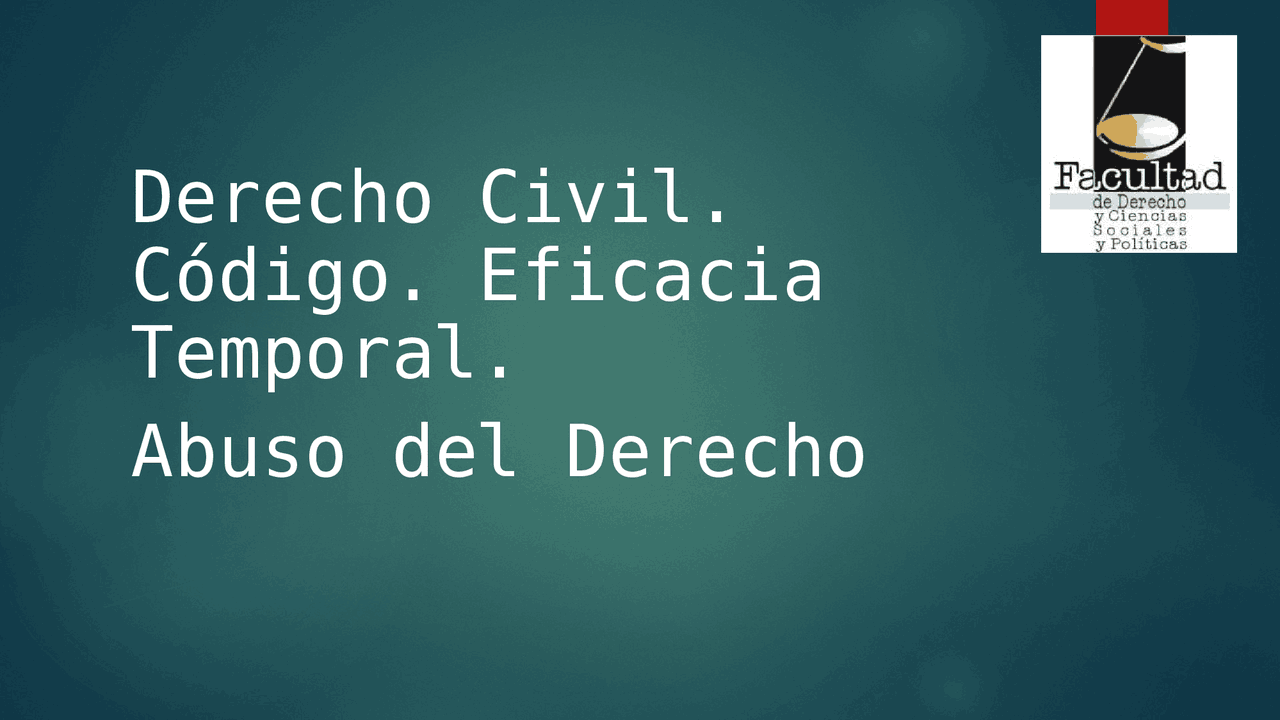 Unidad 1 Derecho Civil I. - Docsity