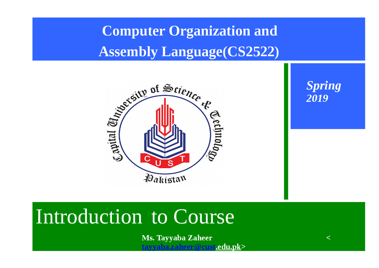 Introduction to computer - Docsity