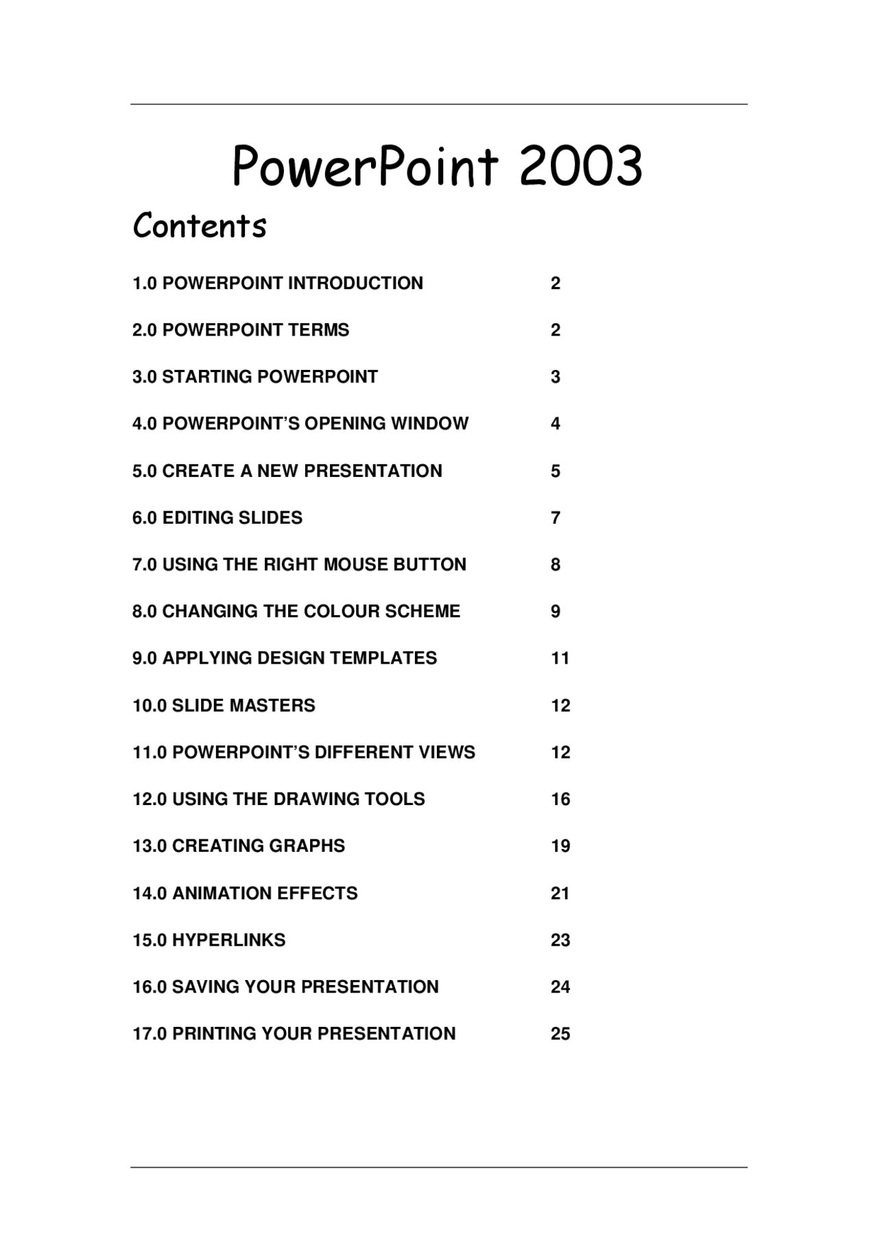 INTRODUCTION TO POWERPOINT | Lecture notes MS Microsoft PowerPoint ...