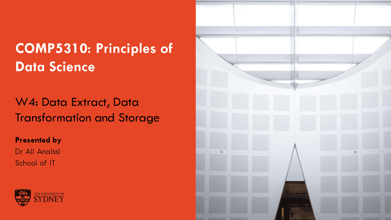 Principles of Data Science | Lecture notes Data Analysis & Statistical ...