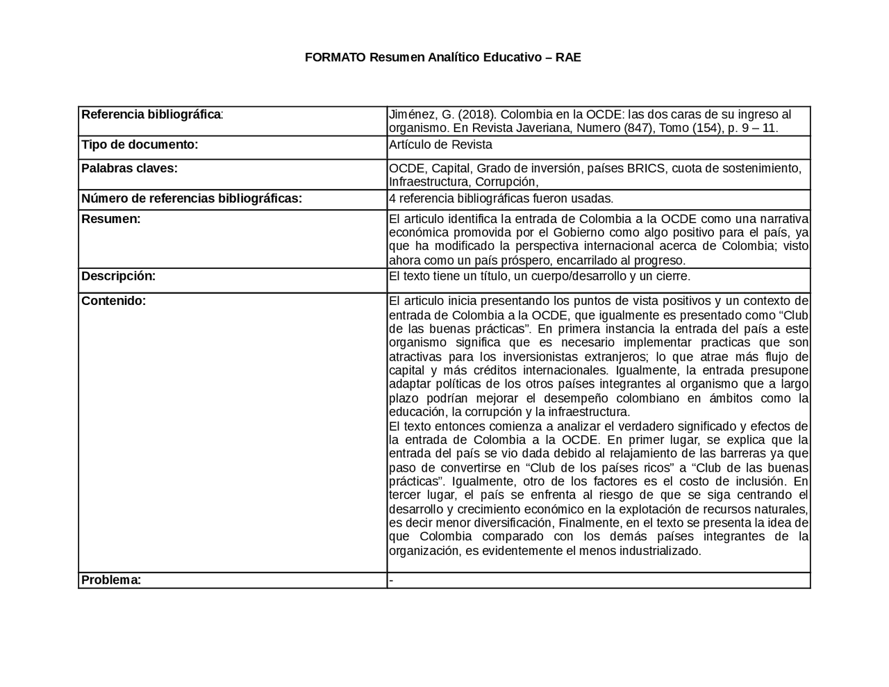 Formato RAE para escritura - Docsity
