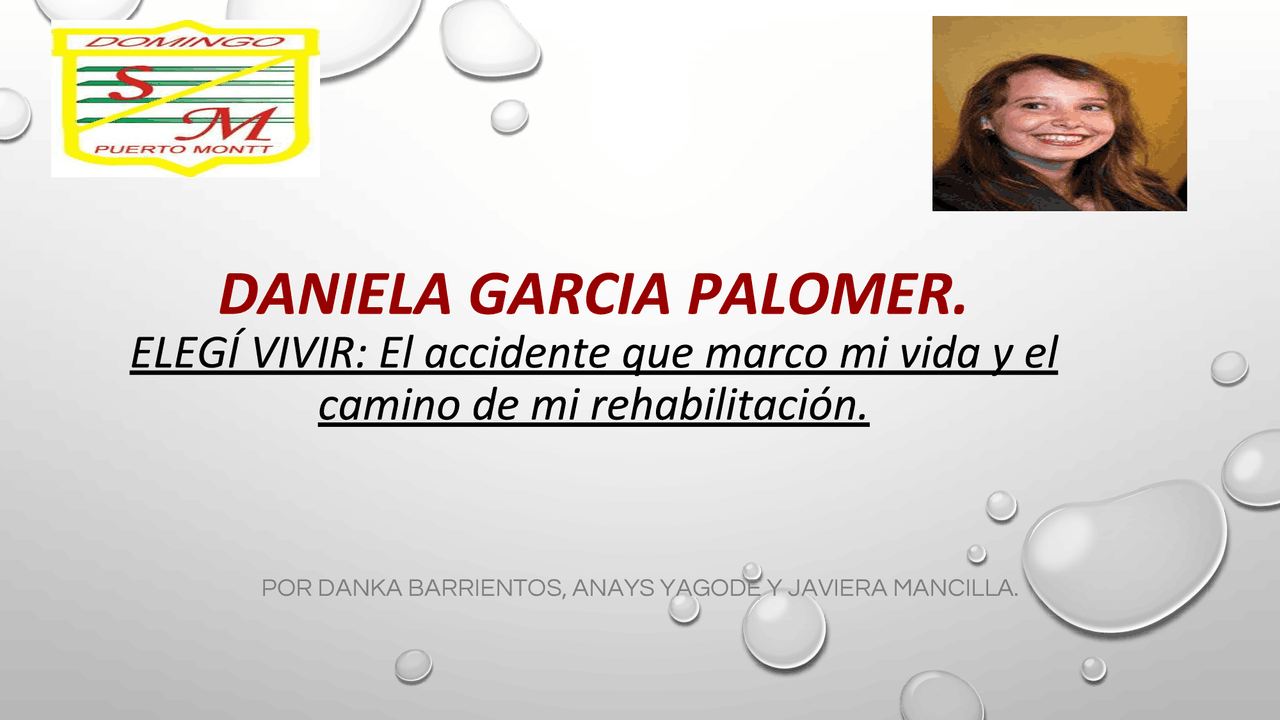 Elegi Vivir Relato De Un Accidente Docsity