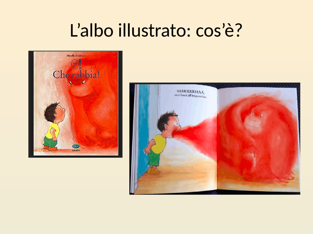 Cos'è un albo illustrato Docsity