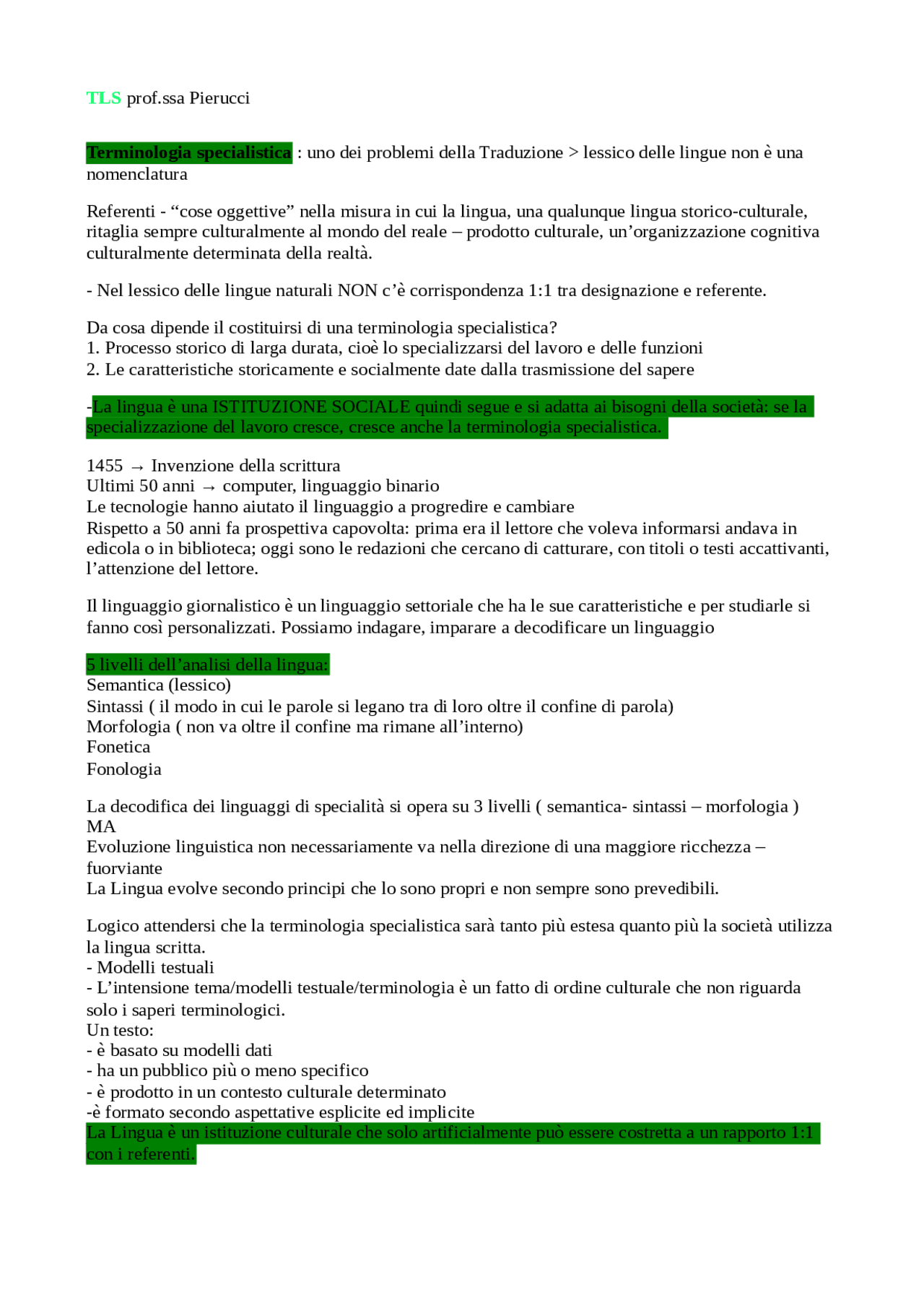 terminologia dating