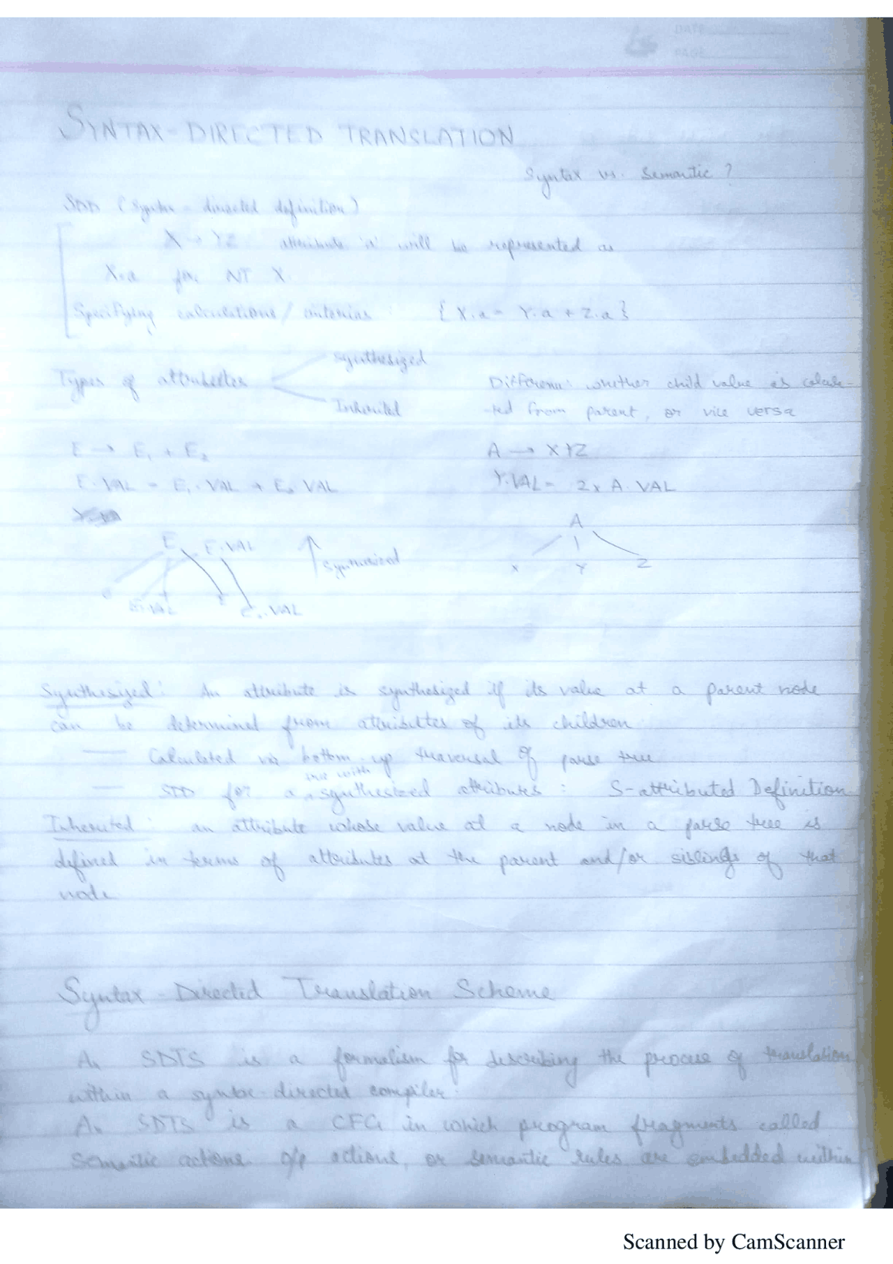 Pu Notes Compiler Design Notes for PU | Lecture notes Compiler Construction ...