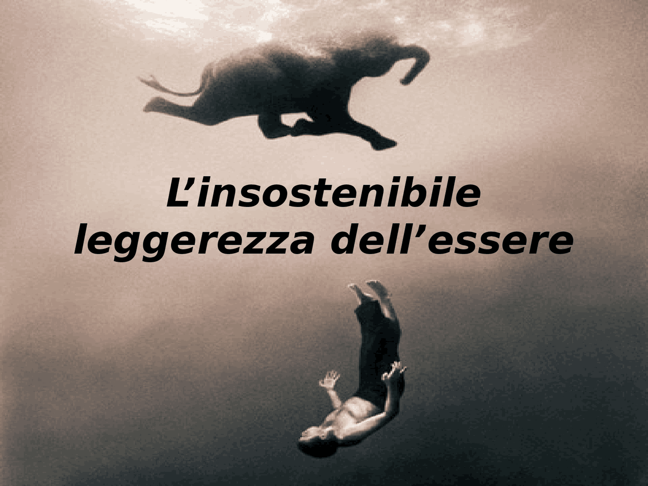 Tesina: l'insostenibile leggerezza dell'essere - Docsity