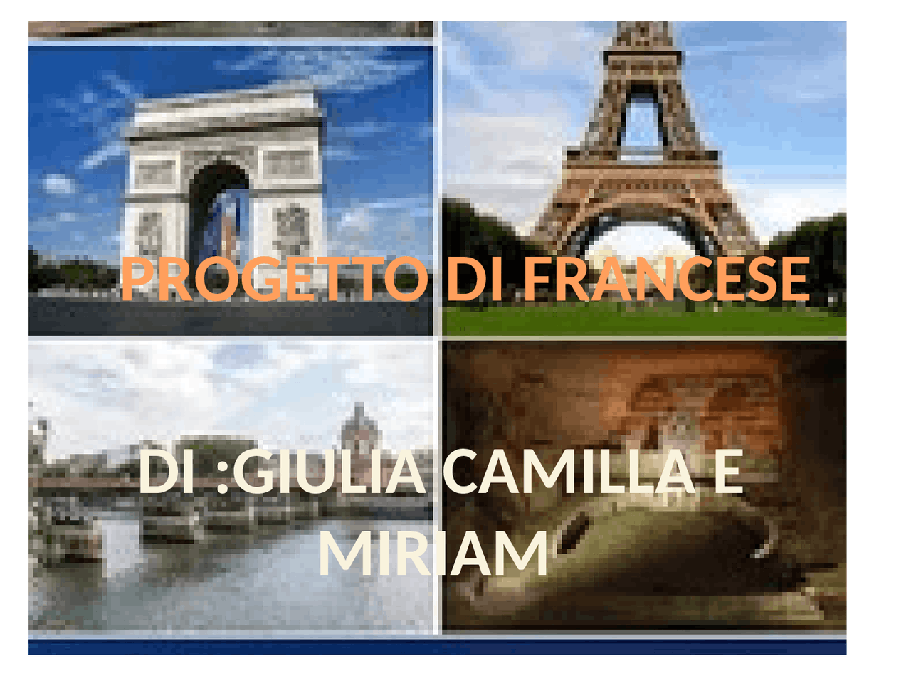 PROGETTO FRANCESE TERZA MEDIA | Appunti di Francese | Docsity