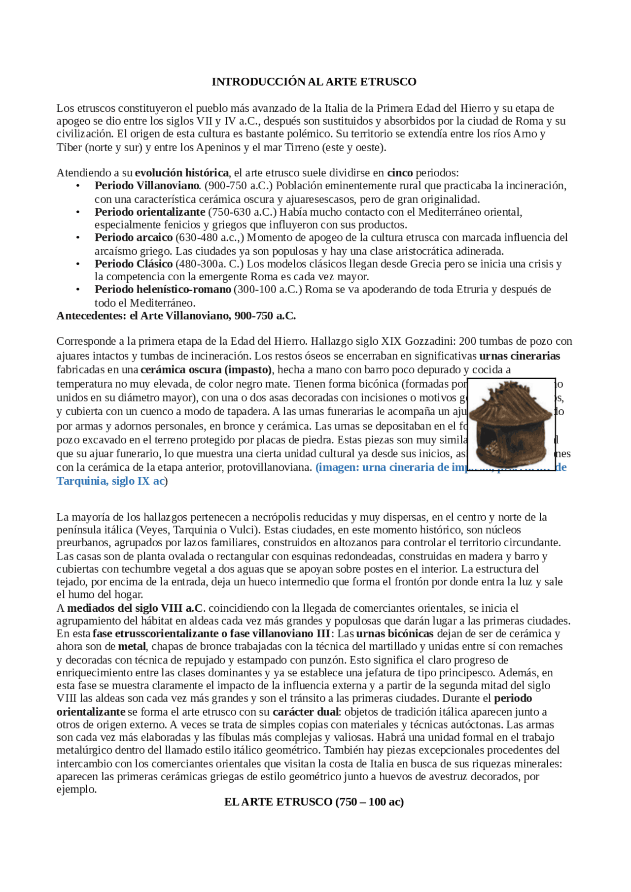 Arte Romano Y Etrusco Docsity