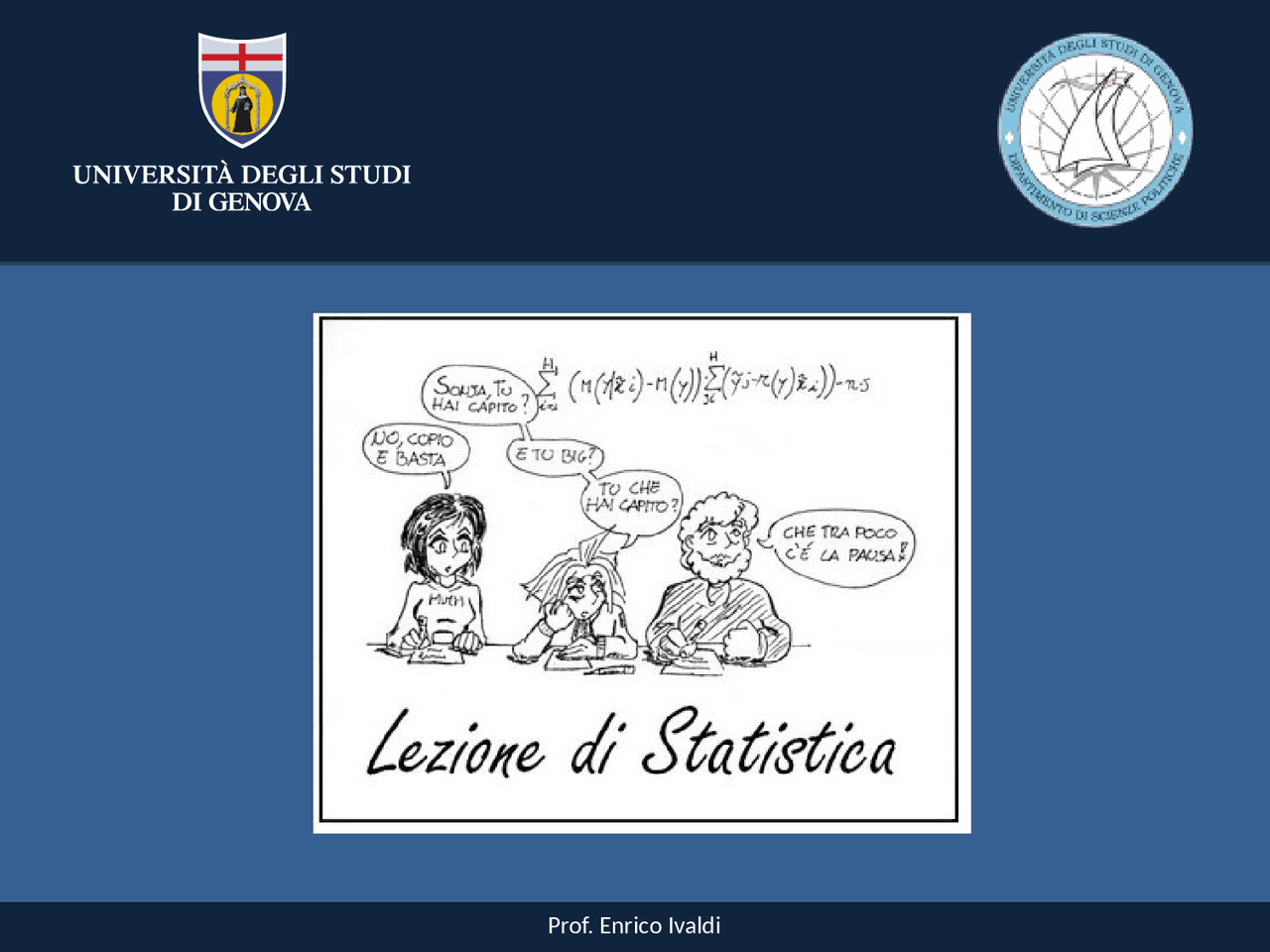 Introduzione Alla Statistica Per Le Applicazioni Economiche Introduzione alla statistica - Docsity