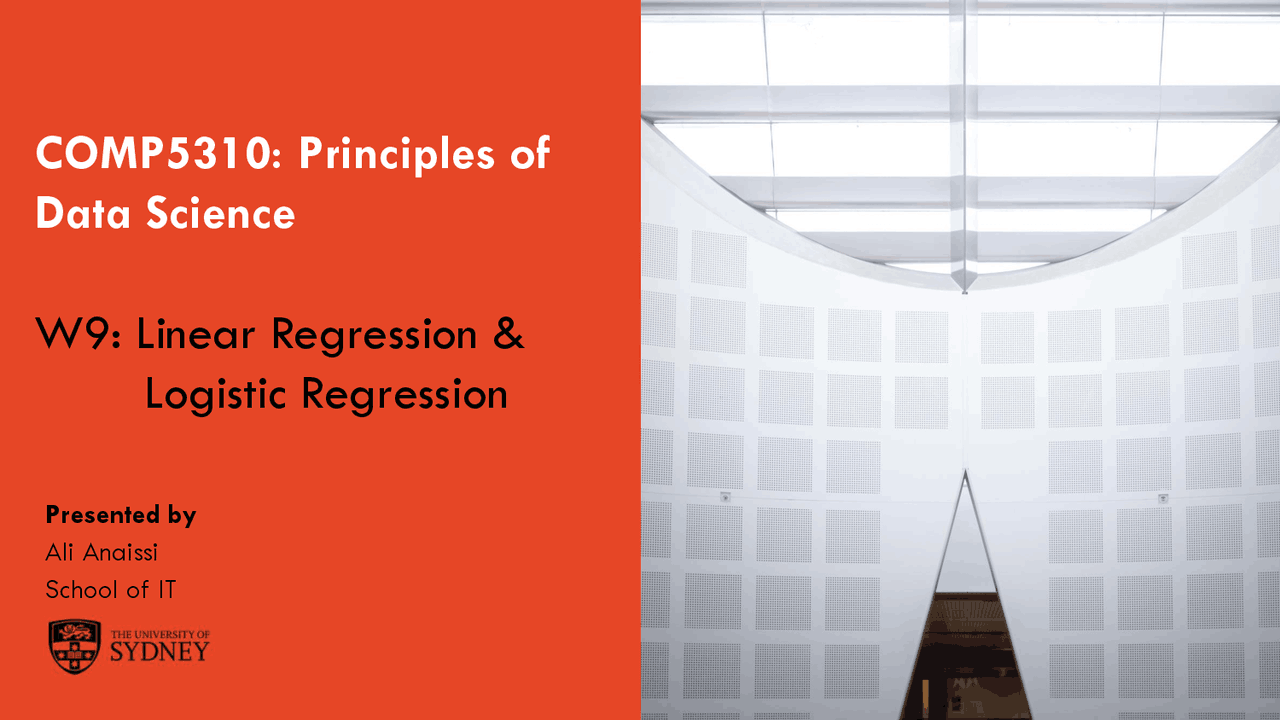 Principles of Data Science Docsity